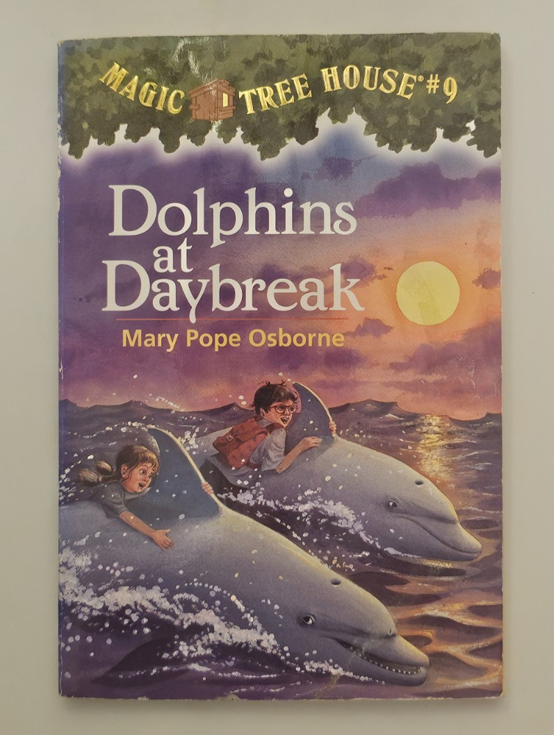 Mary Pope Osborne Magic Tree House Dolphins at Daybreak Book #9 1997 FLC