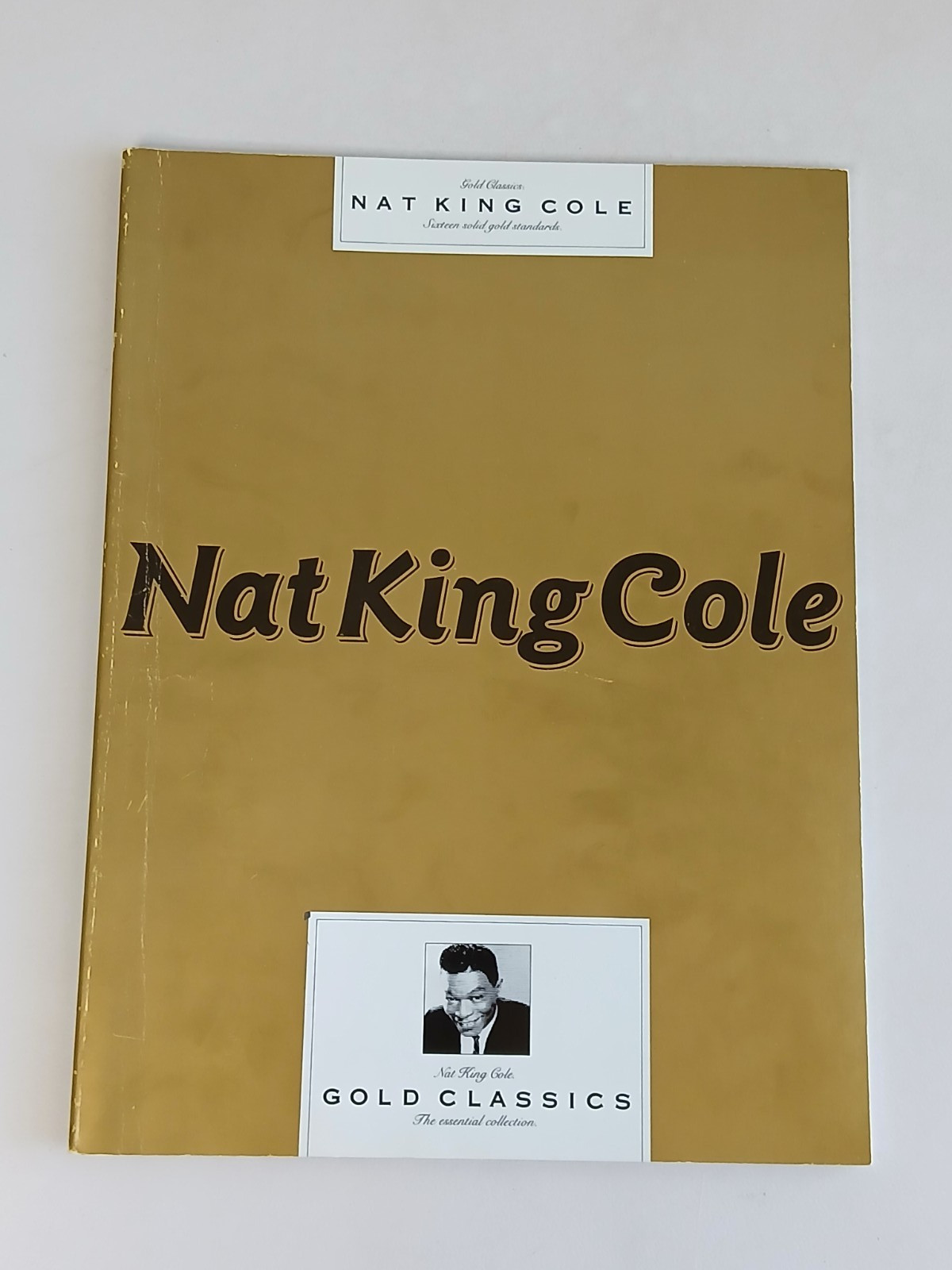 Peter Evans NAT KING COLE GOLD CLASSICS Vintage Sheet Music Book Wise 1989