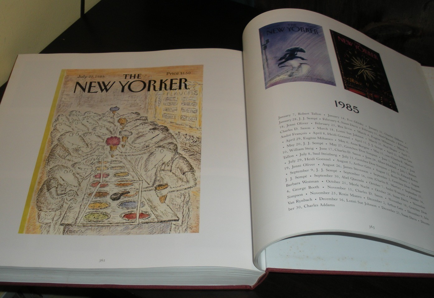 Complete Book of Covers from The New Yorker 1925 – 1989 old 1st Edition HC/DJ VG