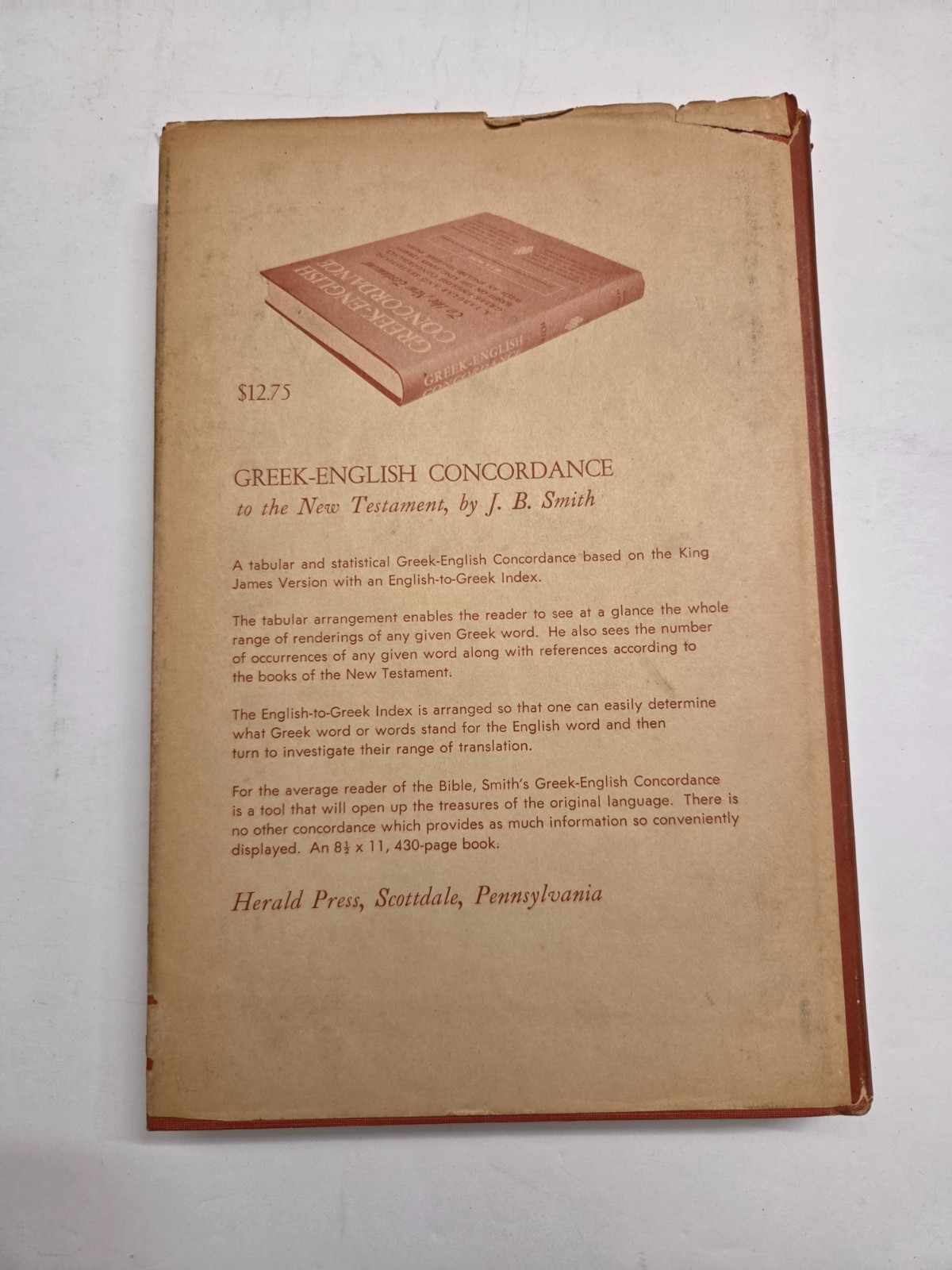 A Revelation of Jesus Christ: J B Smith Commentary HC Herald Press 1962, 2nd Ed.