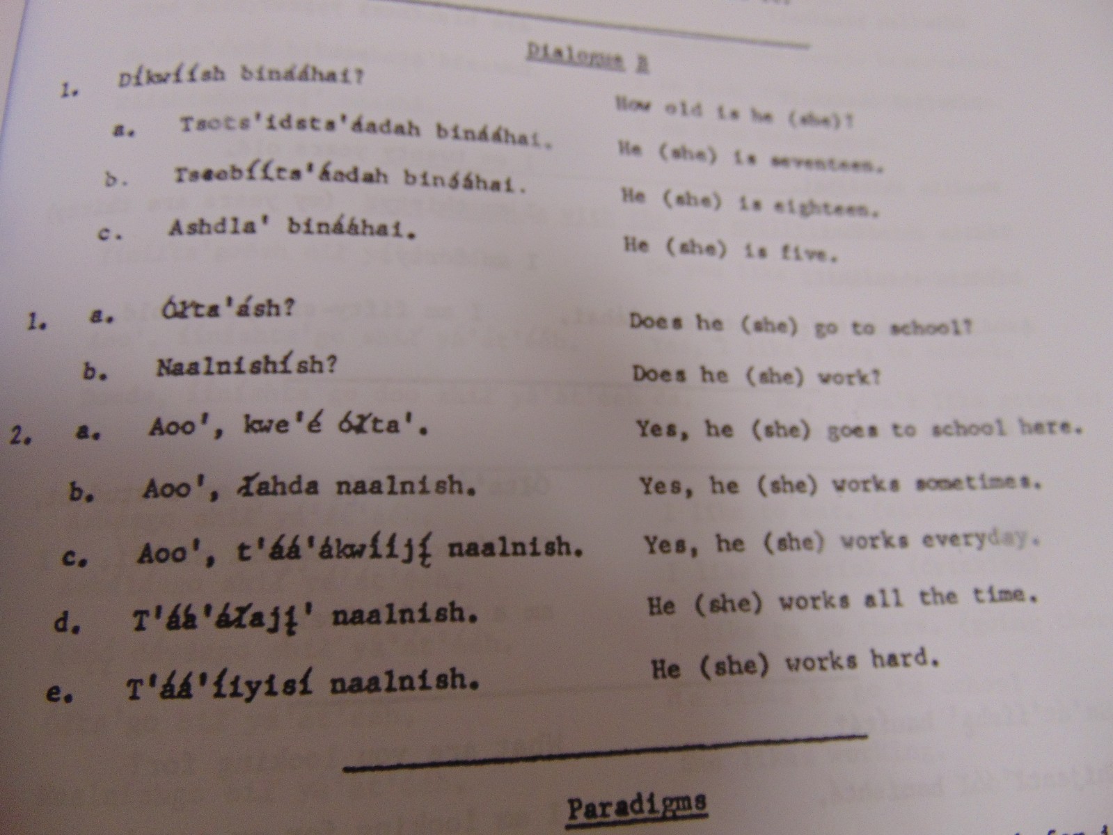 Breakthrough Navajo by Alan Wilson – Language Course for Beginners – Manual ONLY