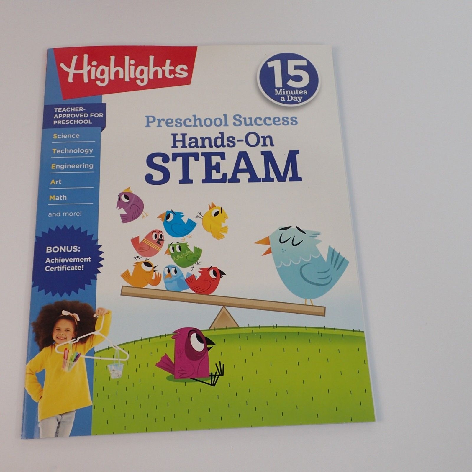 Highlights 15 Minutes A Day Preschool My Learning Box Lot of 2 Months + Bonus!