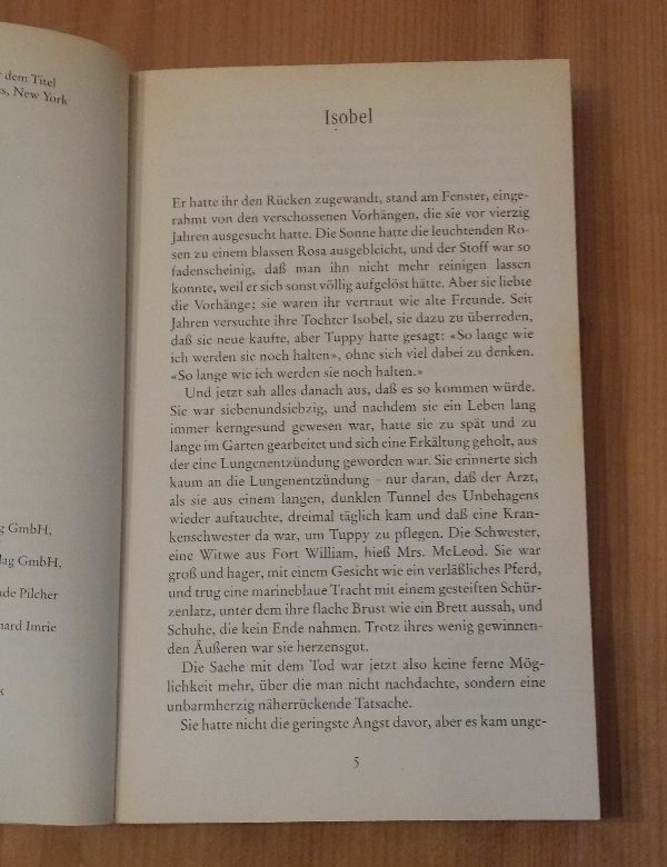 Interplay of Love Novel Rosamunde Pilcher rororo Rowohlt 1996 332 Pages