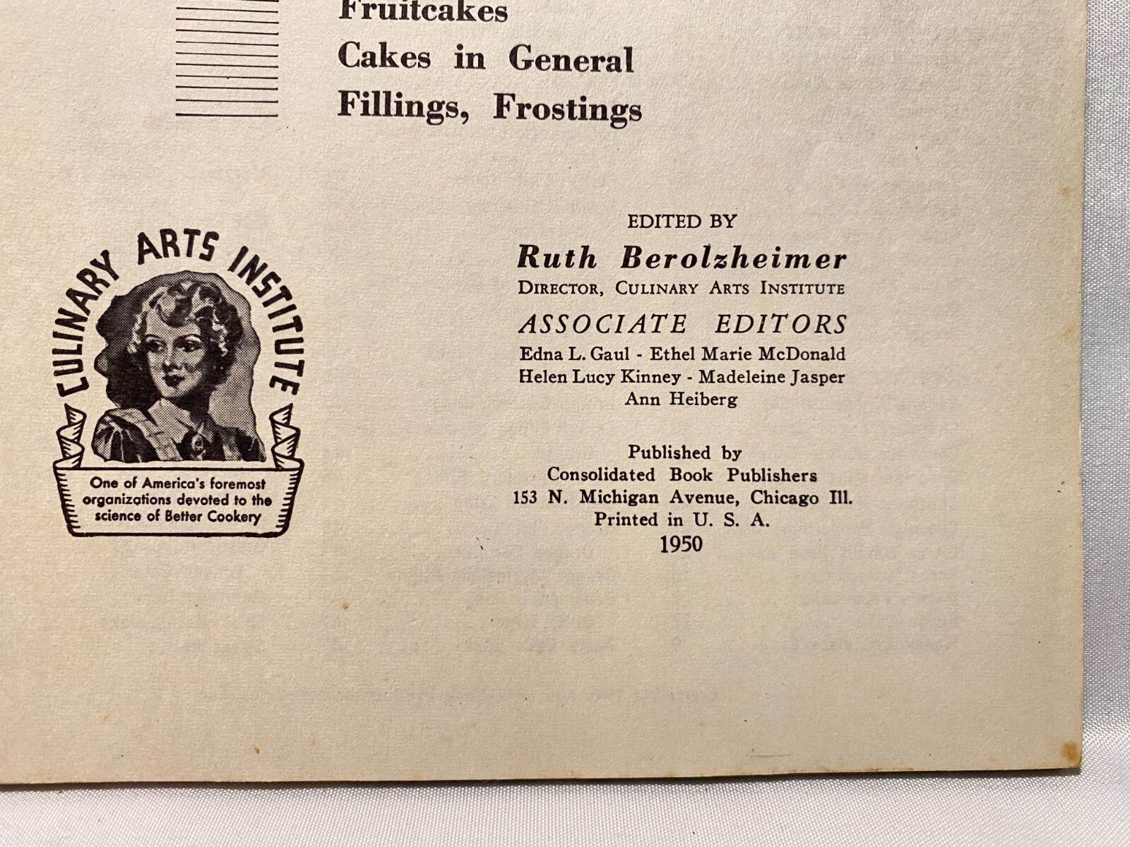 1950 250 Classic Cake Recipes Booklet Pages 1-48 Illustrated