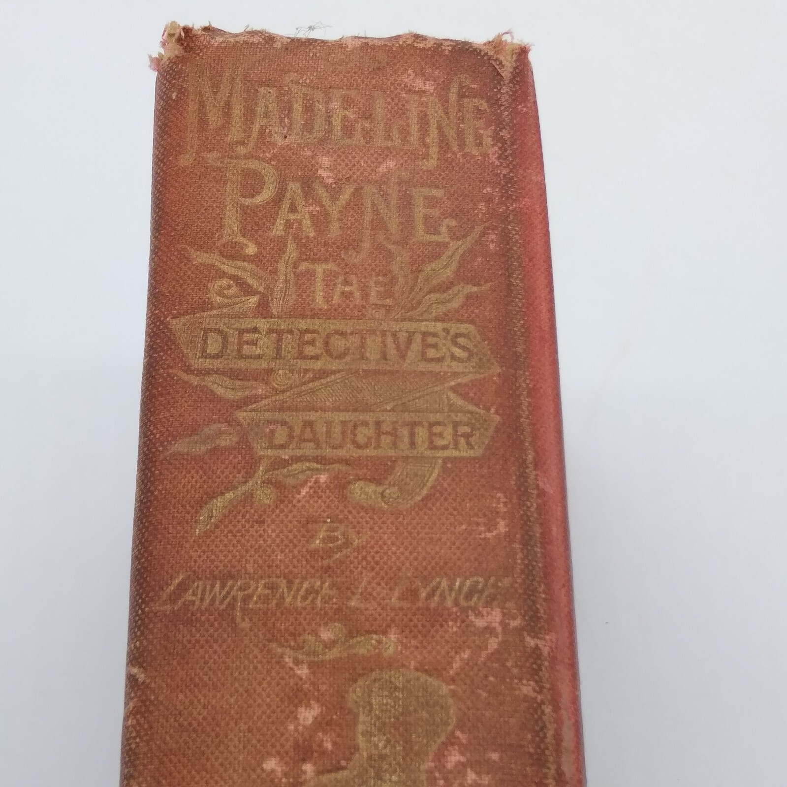 MADELINE PAYNE, THE DETECTIVES DAUGHTER by Lawrence L. Lynch 1885 HC Rare