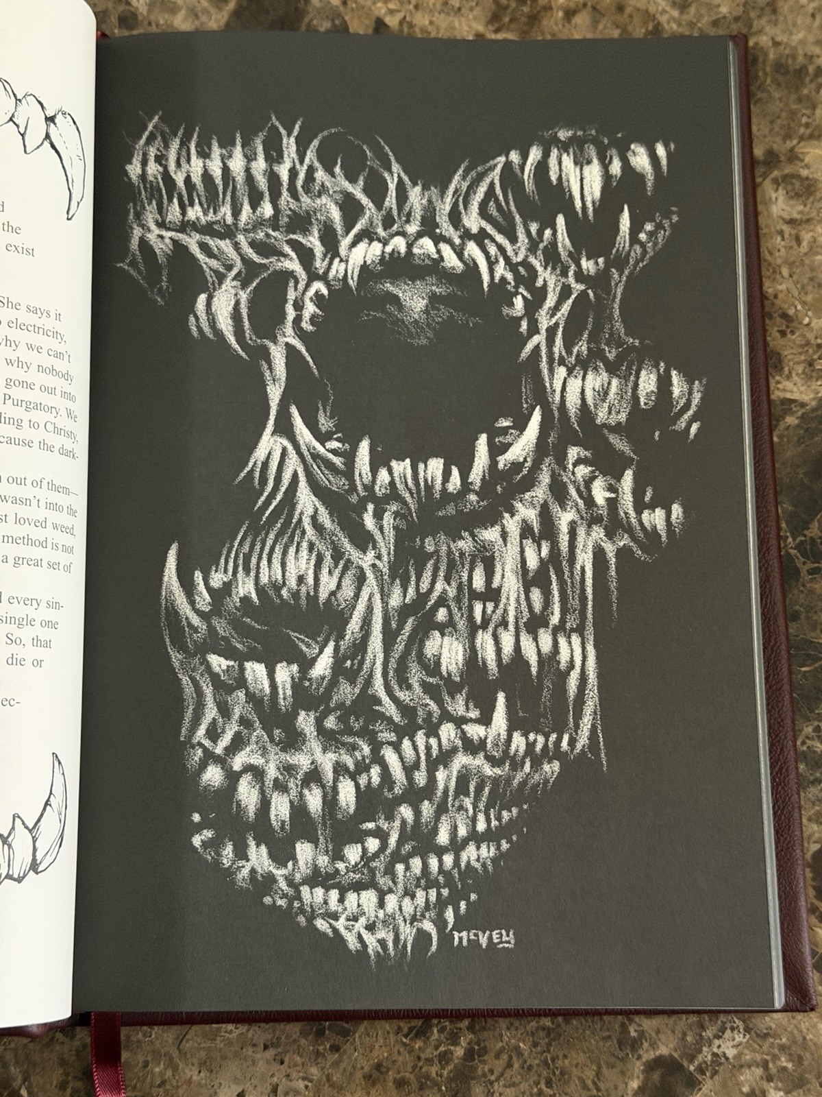 Brian Keene Darkness On The Edge Of Town Signed Number Clamshell Illustrated
