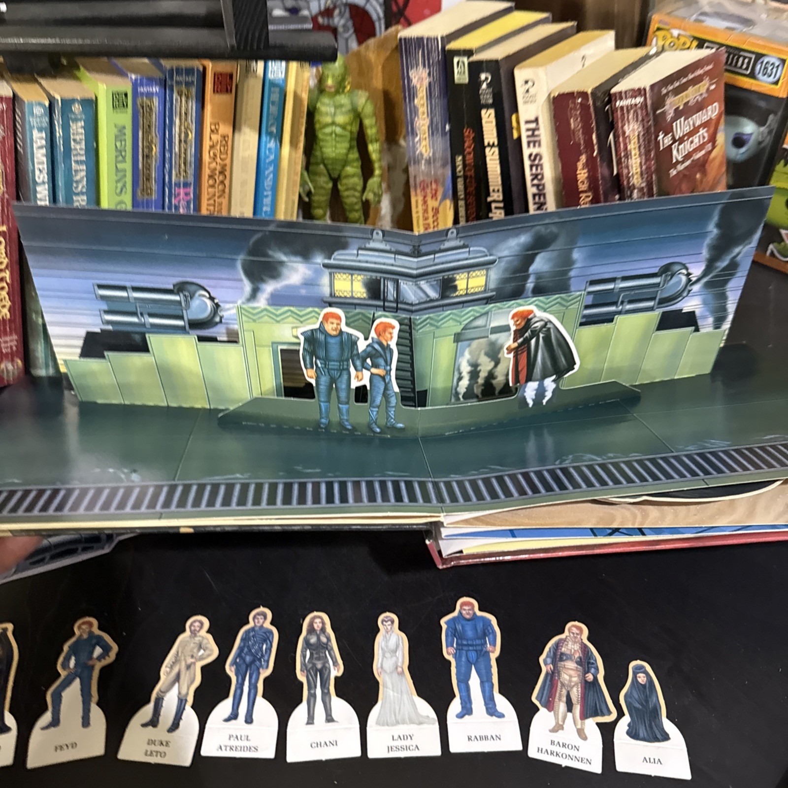 Dune Pop-Up Panorama Book 1984 Frank Herbert David Lynch Maida Silverman Kirk