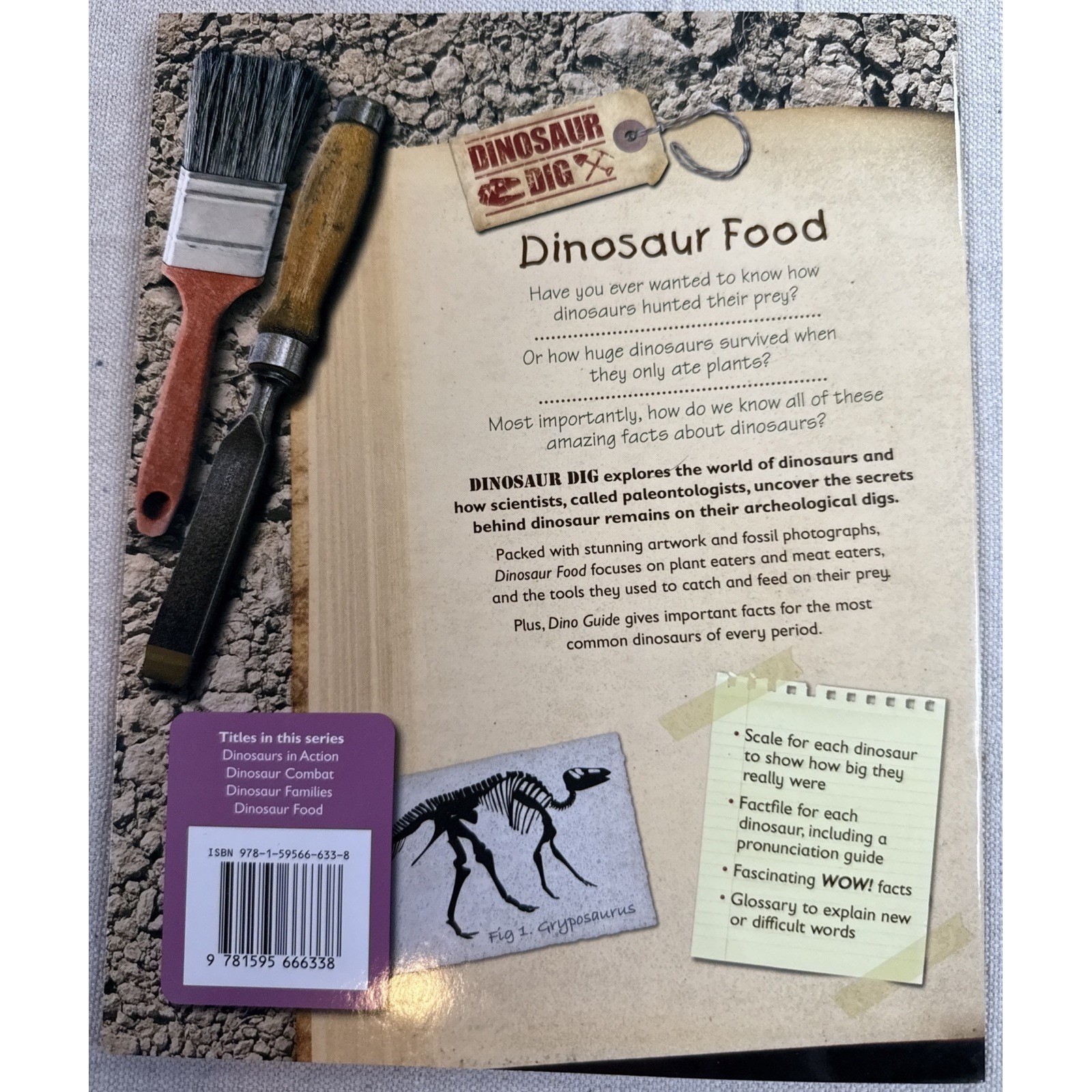 Dinosaur Books Kids Set 4 Rupert Matthews QEB Fossil Science Lot