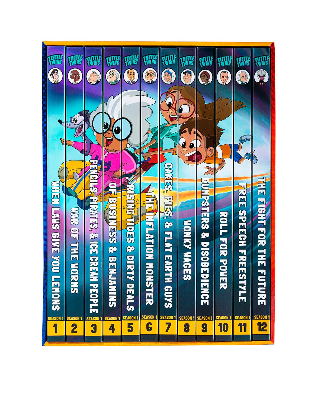 Tuttle Twins Season 1 Hardcover Graphic Novel Box Set