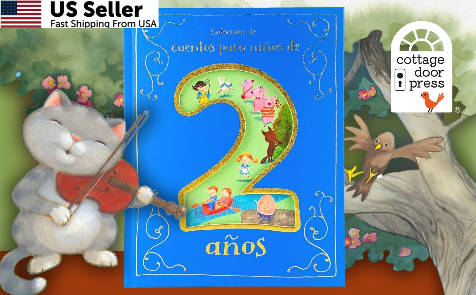 Cuentos para Niños de 2 Años/ Tales for 2 Year Olds (Spanish Edition)