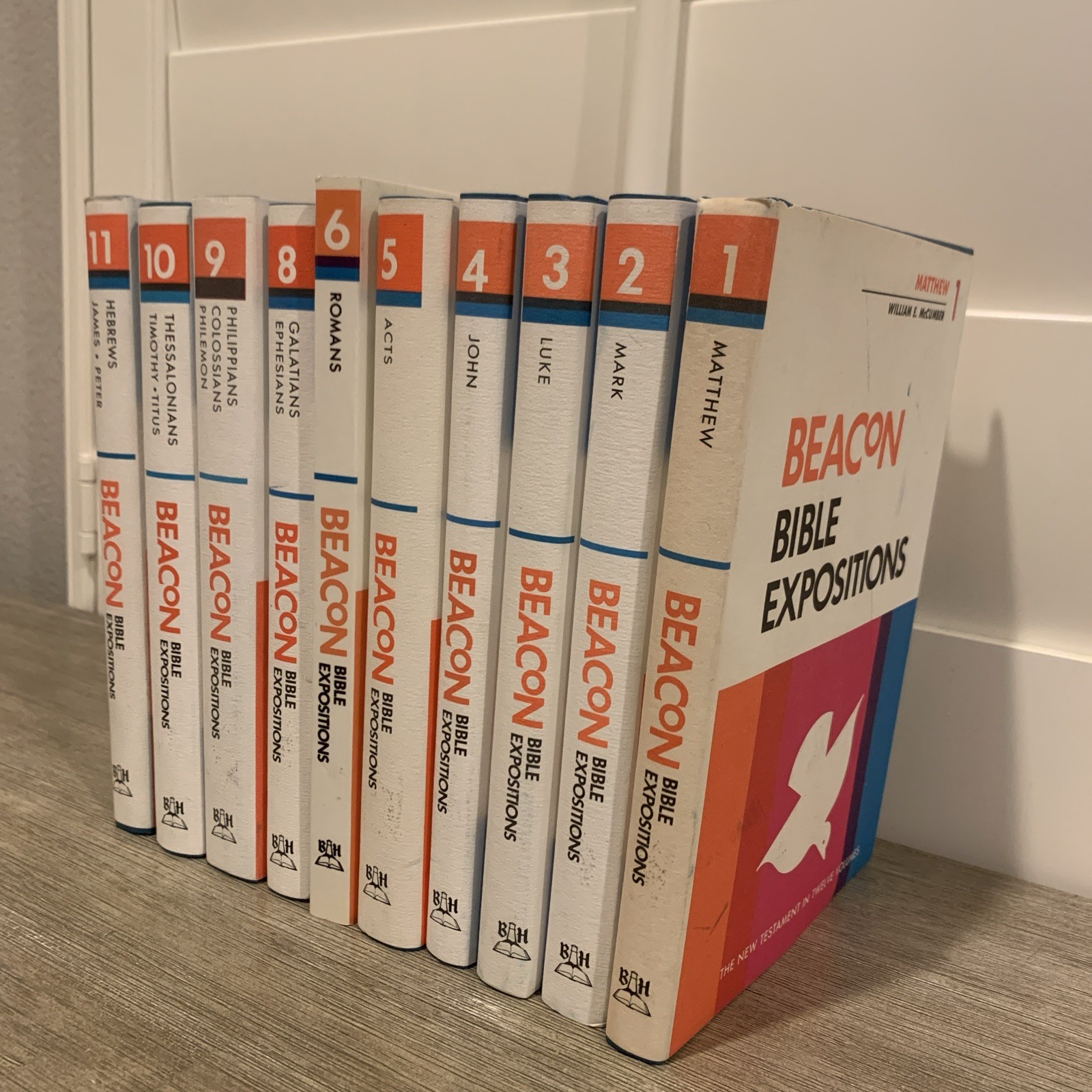 Beacon Bible Expositions Near Complete 1-6, 8-11 Volume Series New Testament