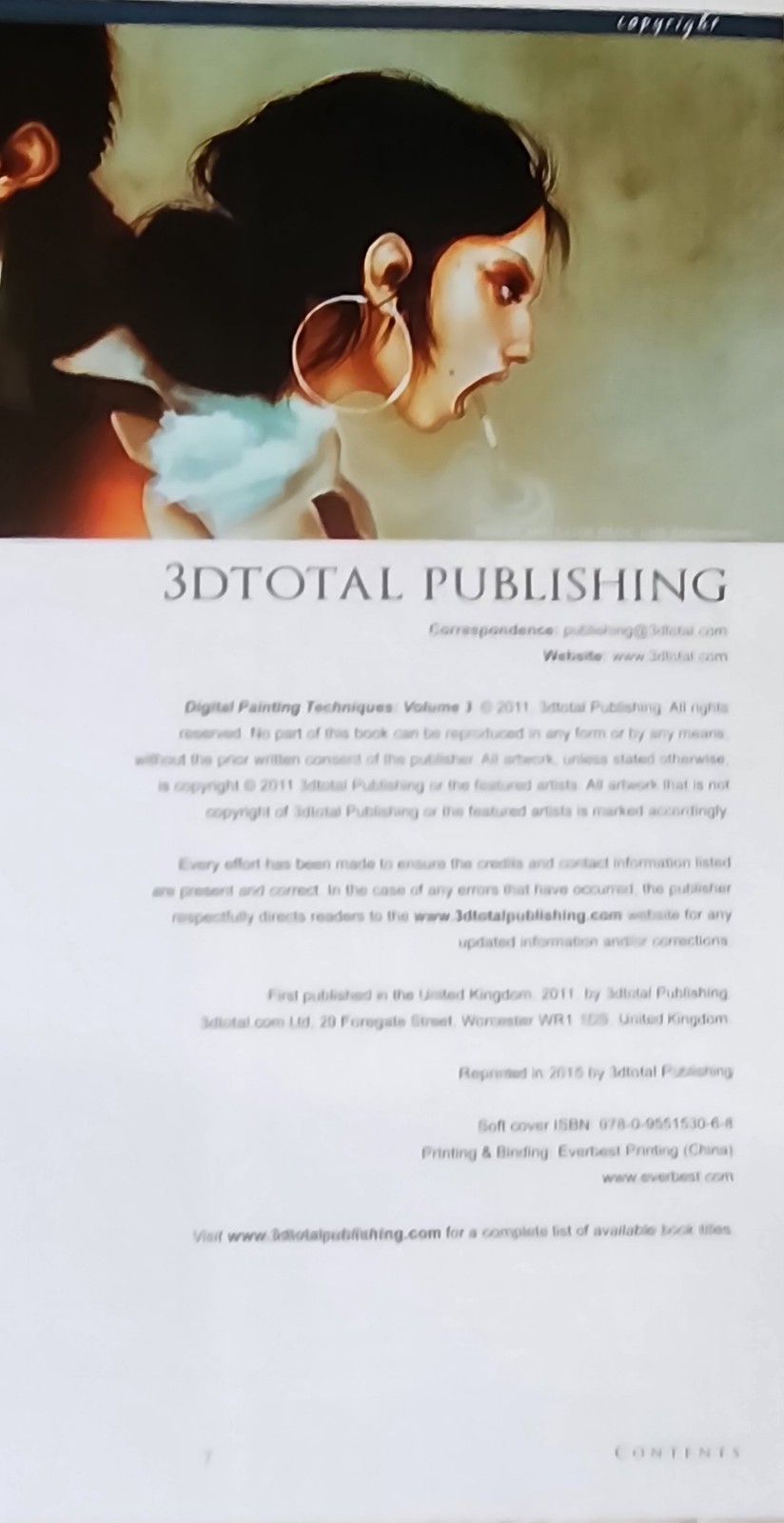 Digital Painting Techniques Volume 3 (2011) & Volume 7 (2015) 3Dtotal Publisher