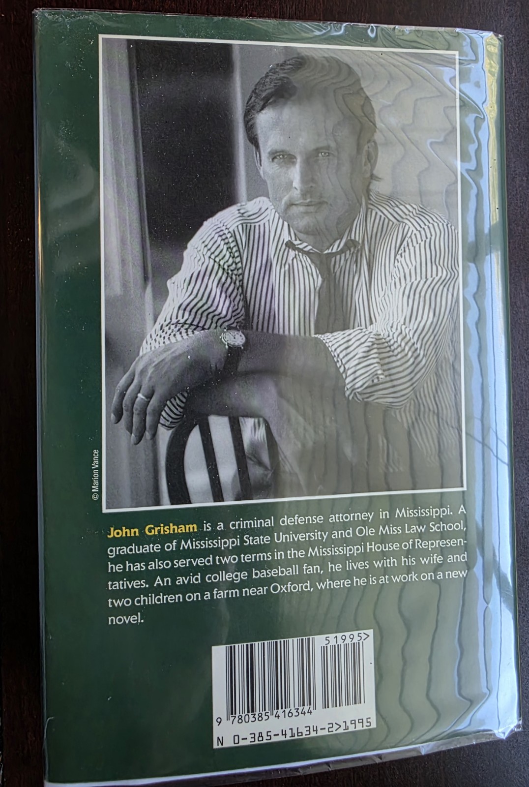 Firm : A Novel by John Grisham (1991, Hardcover) Mylar cover- HB DJ- Nice!