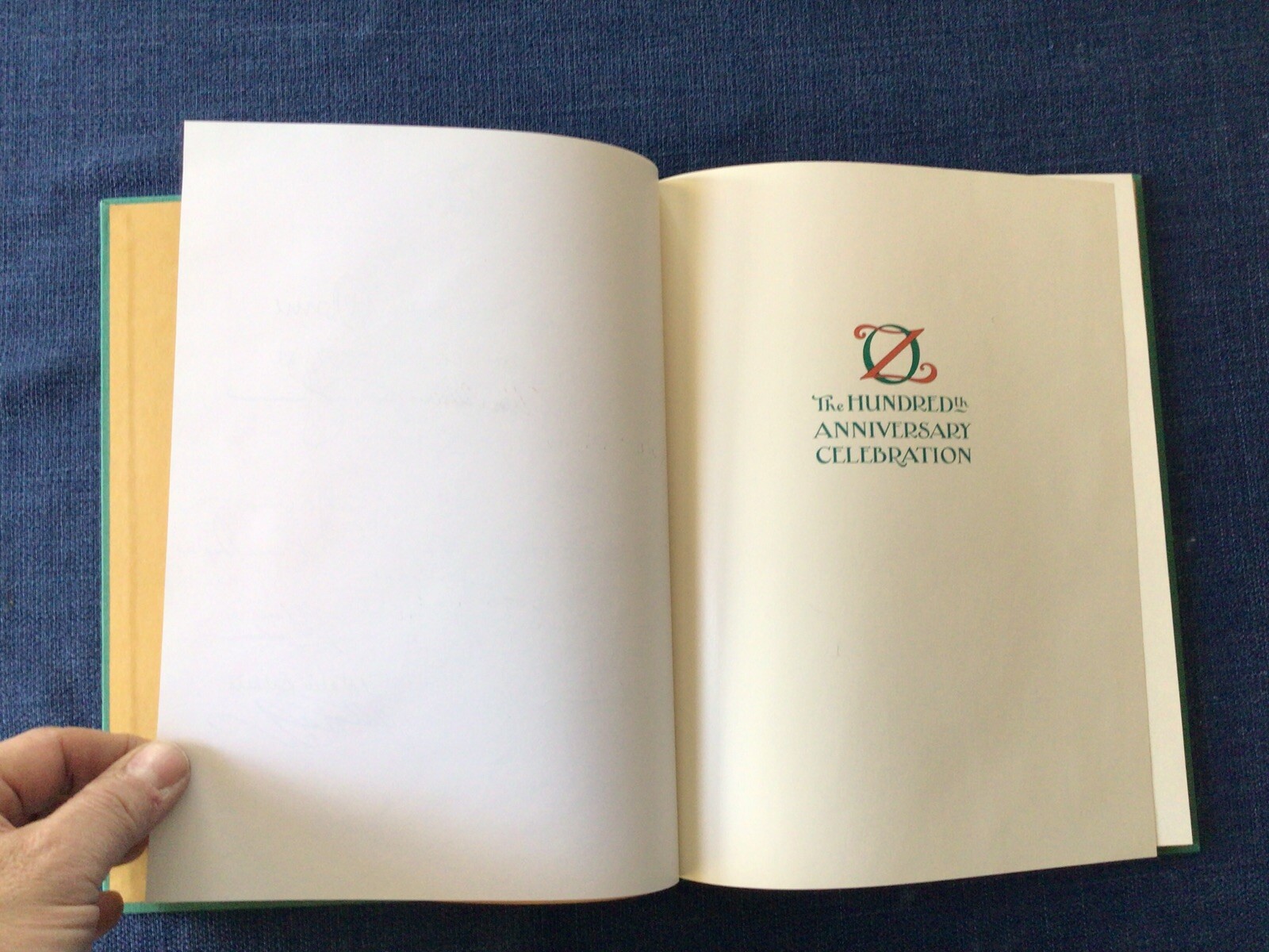 Oz, The Hundreth Anniversary Celebration – 50/300 Signed By 31 Sendak, L’Engle