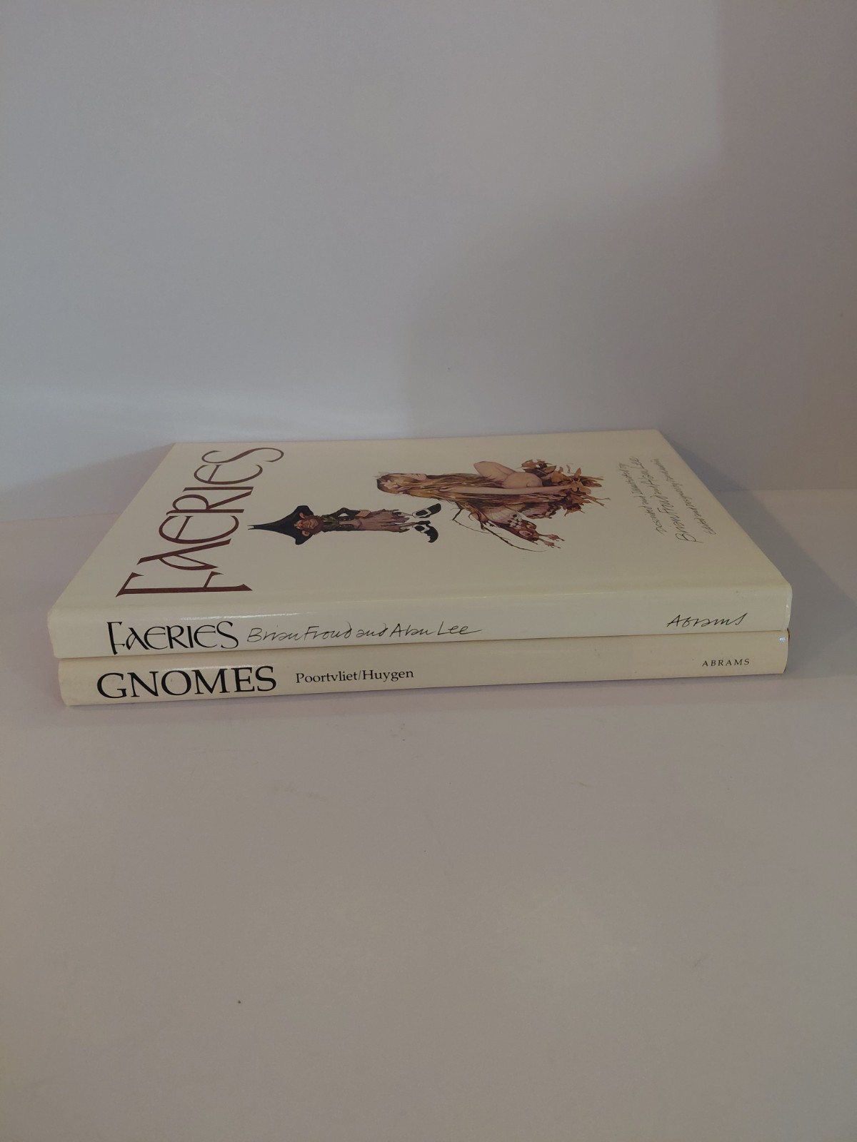 FAERIES Brian Froud Hardcover 1978 & 1979 Gnomes Huygen Illustrated Book Lot