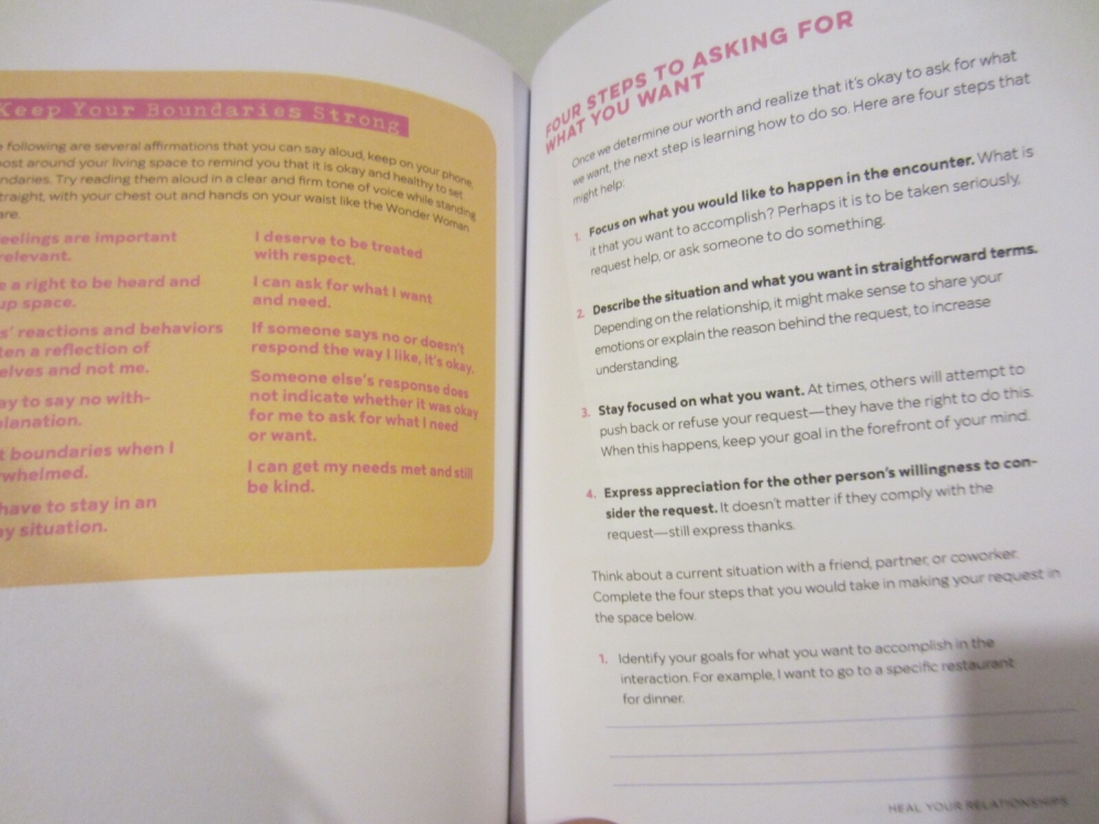 “Self Love Workbook for Women” 2020 by Megan Logan- Paperback-Used(232)