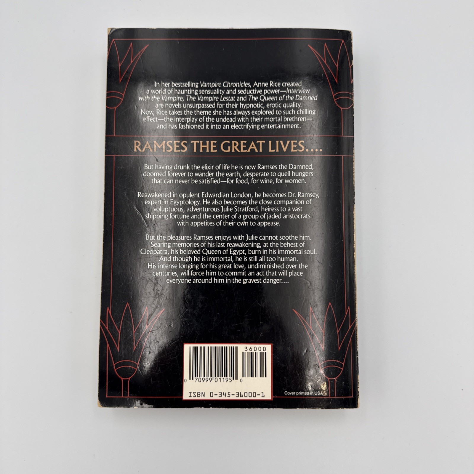 Anne Rice Originals First Edition First Printing of 5 Hard Back, 1 Soft Back Lot