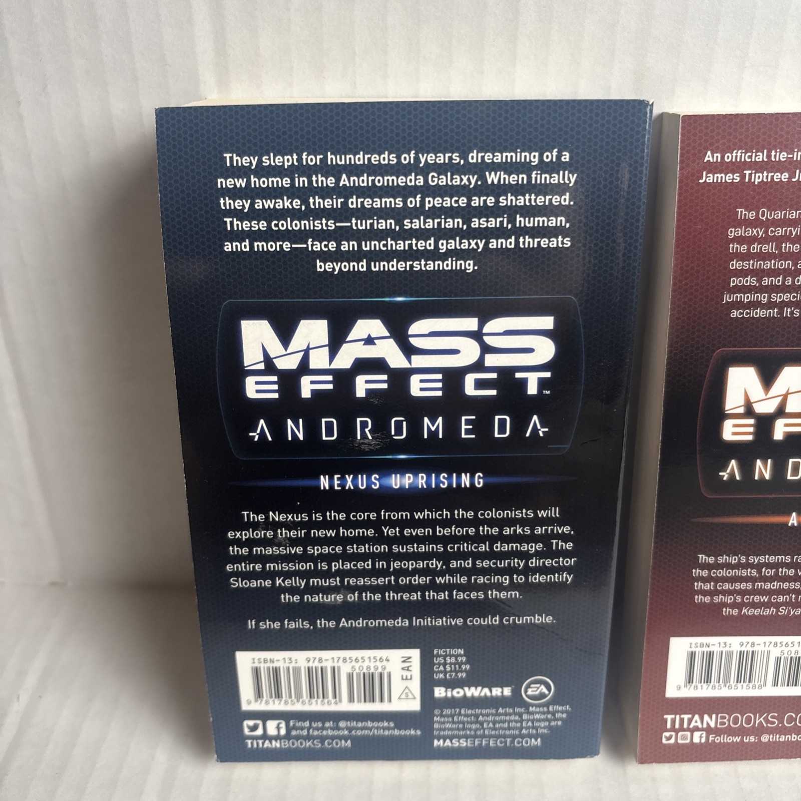 Mass Effect Andromeda Trilogy Paperback