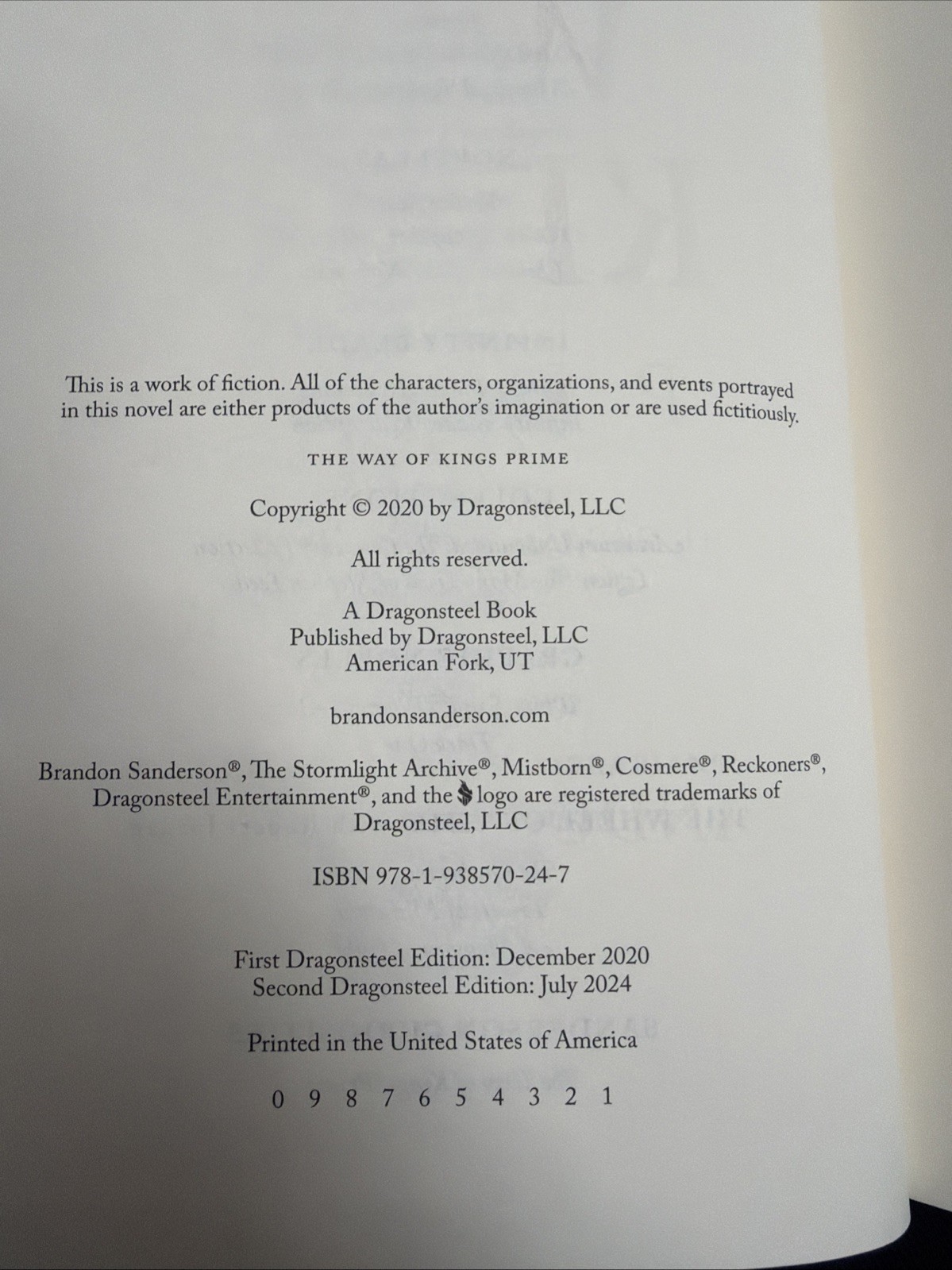The Way of Kings Prime by Brandon Sanderson Leatherbound 2a