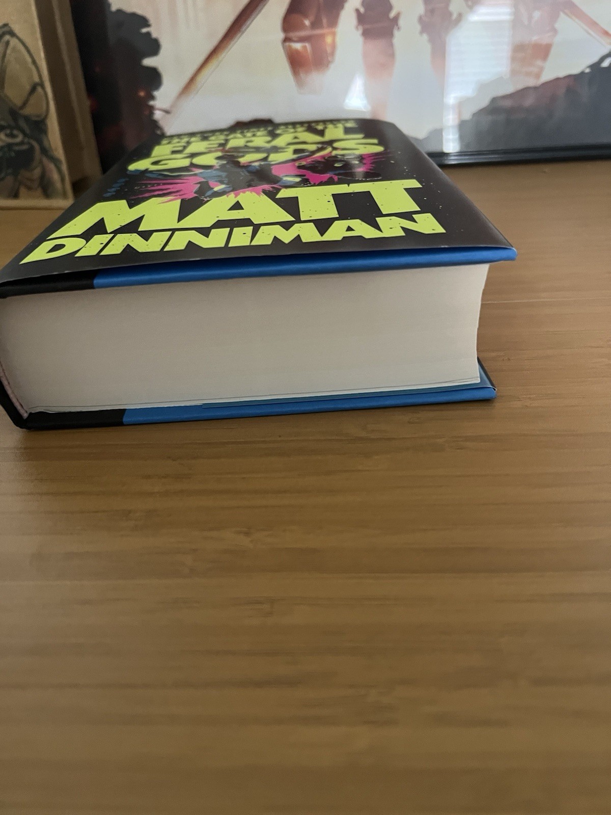 Gate of the Feral Gods by Matt Dinniman (2025, Hardcover)