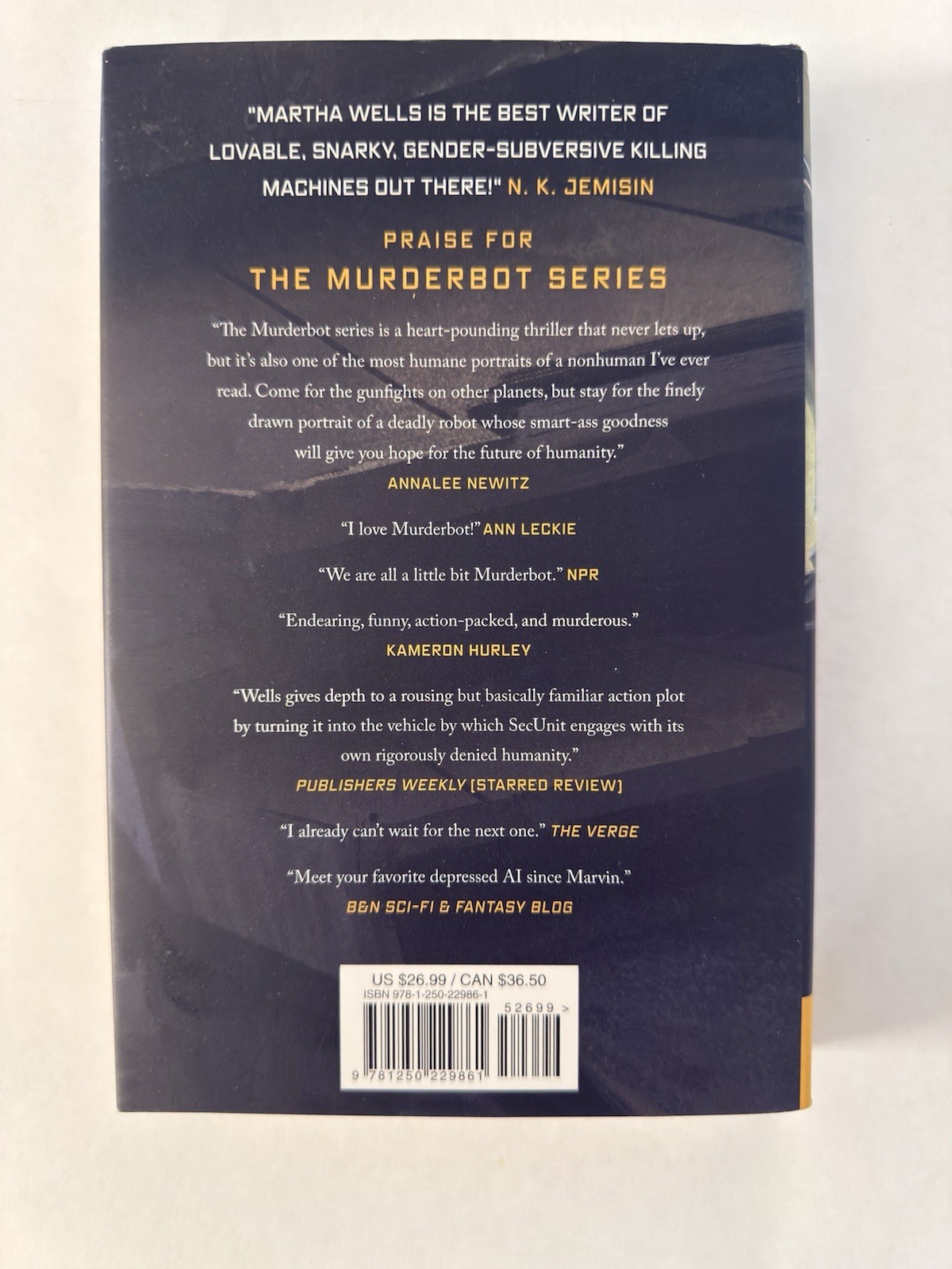 Signed Martha Wells Network Effect Murderbot Diaries HC 2020 1st Ed. 2nd Print