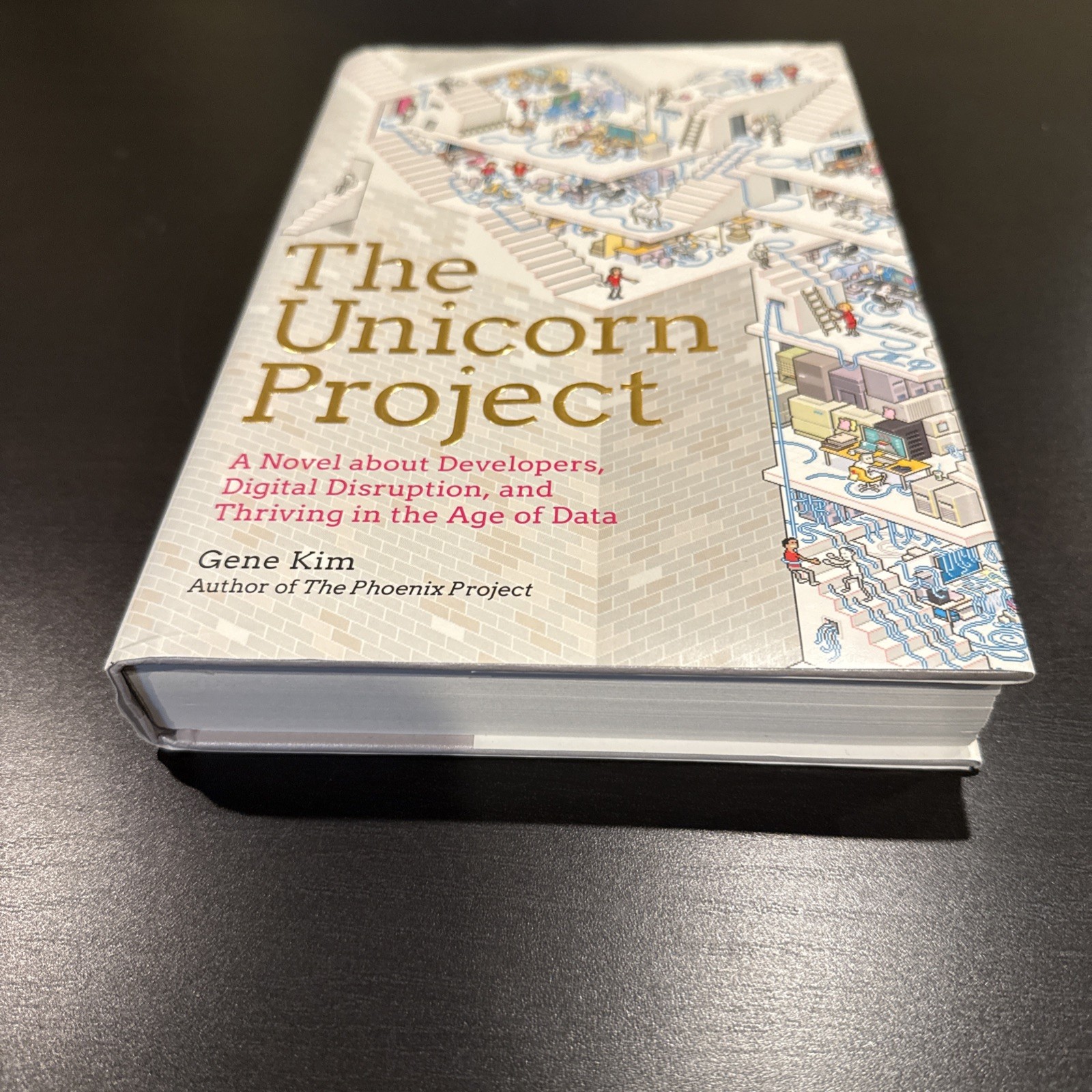 The Unicorn Project by Gene Kim (Hardcover First Edition, Phoenix Project Ser.)