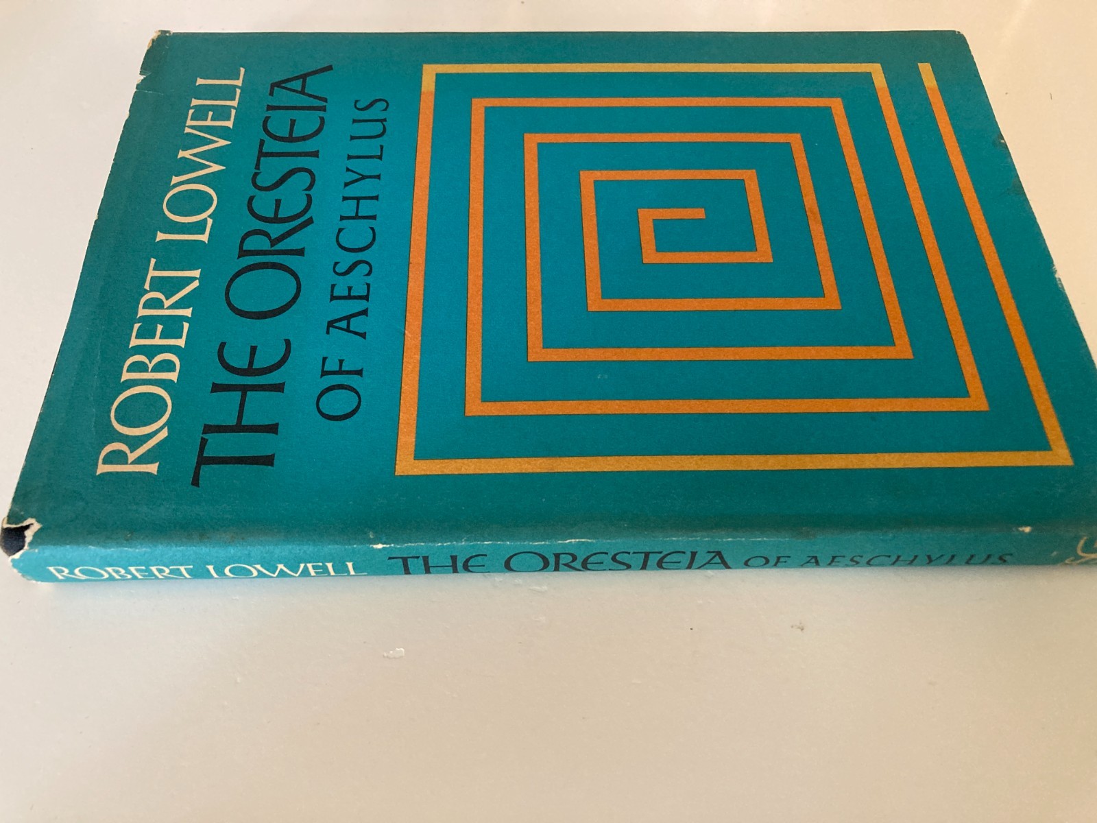 Oresteia of Aeschylus by Robert Lowell (1979, HC) 1st Print w/Protective Cover