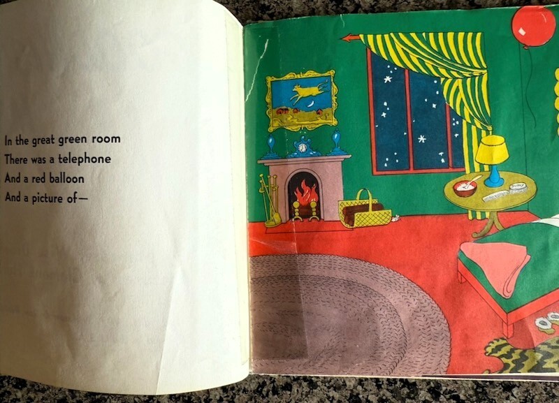 Goodnight Moon By Margaret Wise Brown + Clement Hurd – Harper & Row- 1947 – RARE