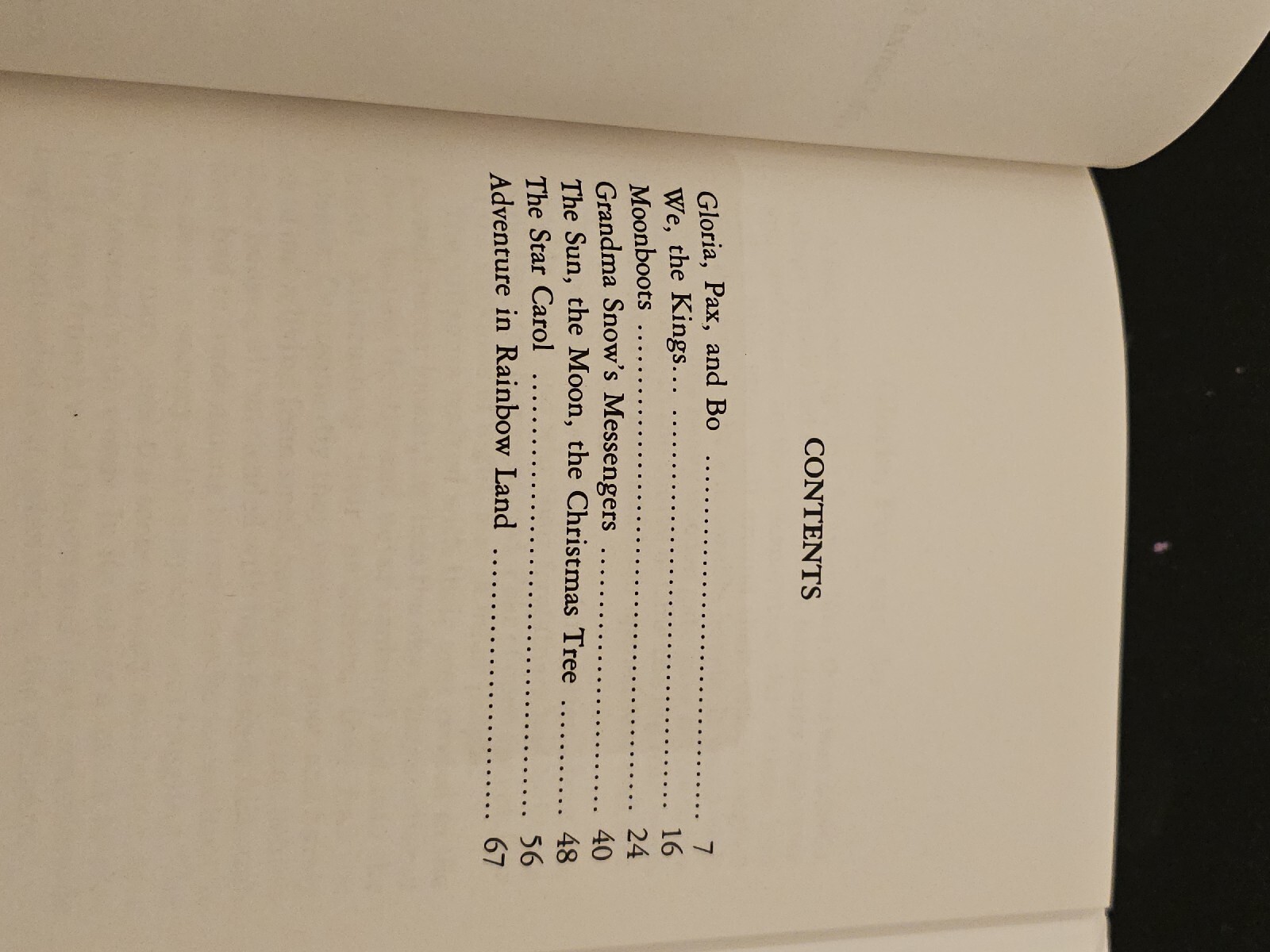 Seven Stars Of Christmas Claudia Martin Book 1992 Hardcover Signed Rare Stories