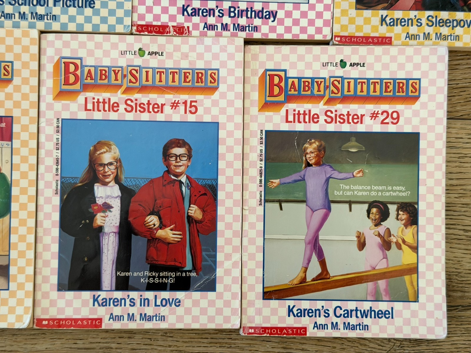 Baby-Sitters Little Sister Lot 7 Karen Books Ann M Martin #4 #5 #7 #9