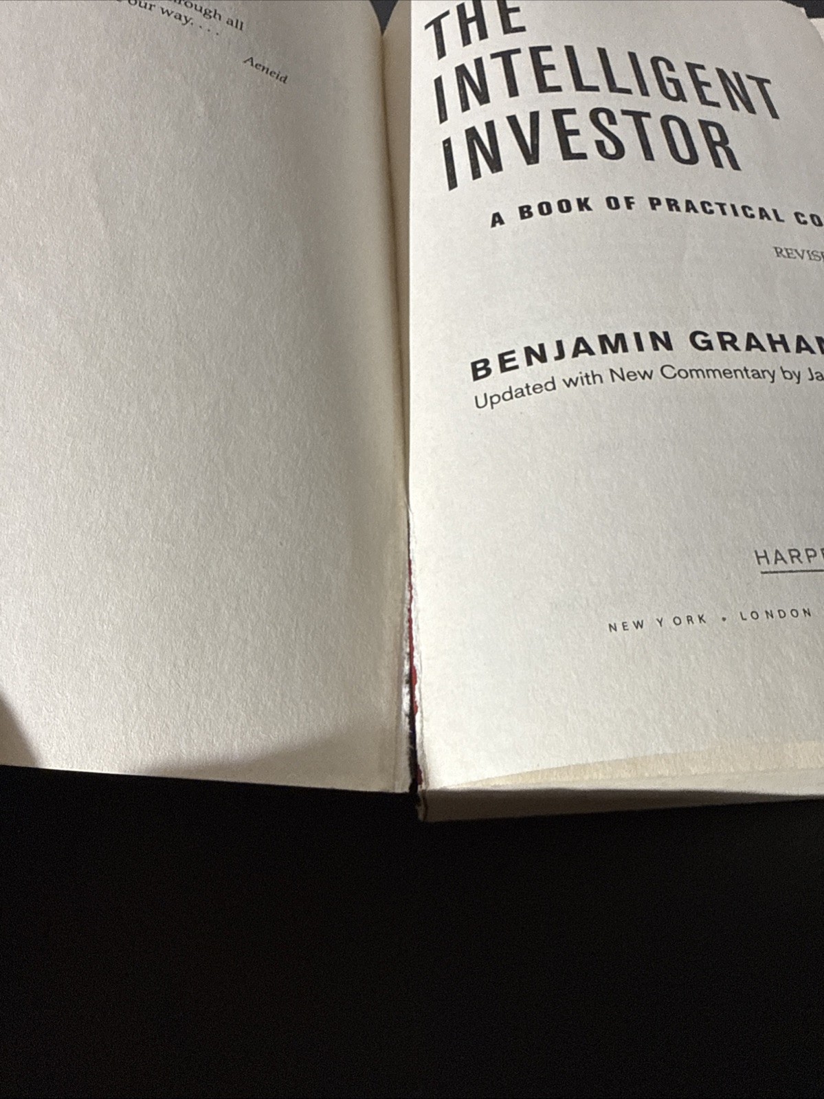 2 Investment Books : How Started Electronic Day Trading & Intelligent Investor