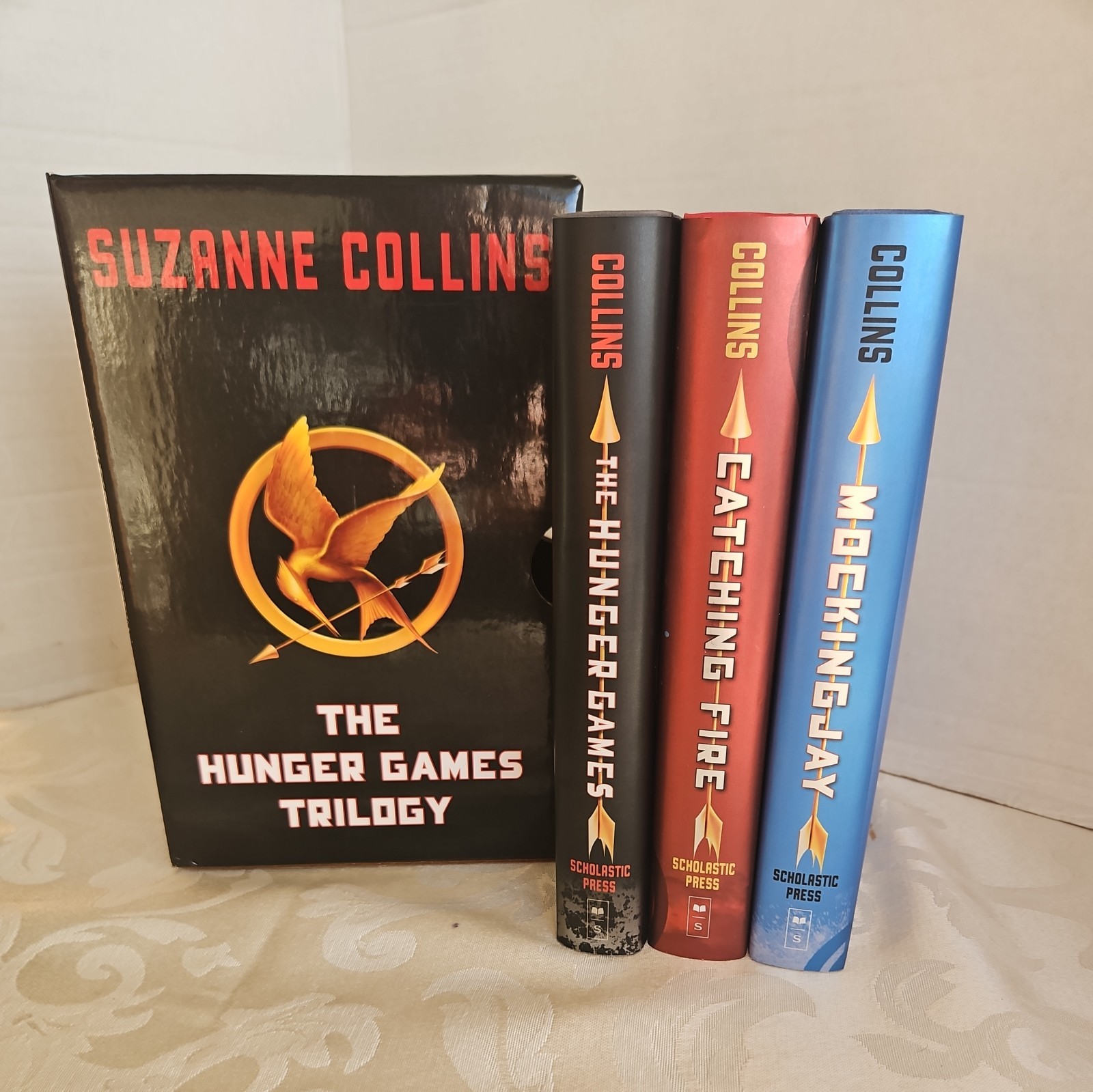 The Hunger Games Trilogy Boxed Set~Suzanne Collins~First Editions~HCDJ