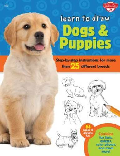 Learn to Draw Dogs & Puppies: Step-by-step instructions for more than 25 – GOOD