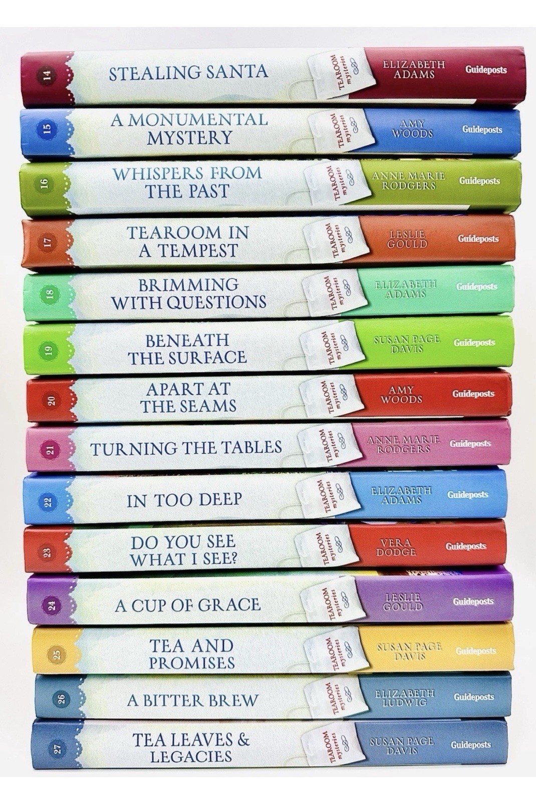 Tearoom Mysteries 27 HC Books COMPLELTE SET Lot Christian Guideposts Near Mint
