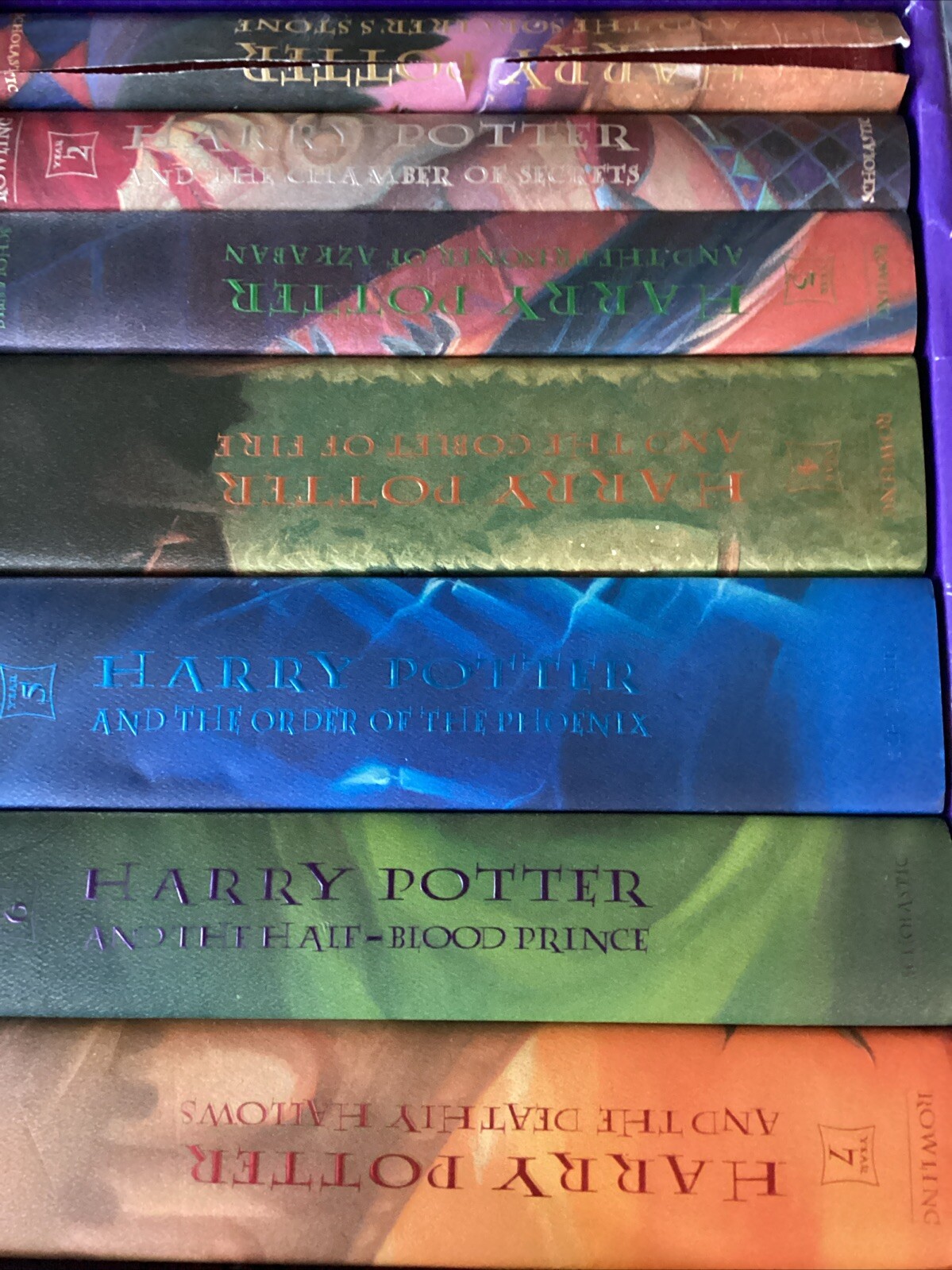 Harry Potter Complete Book Set 7 Years T1