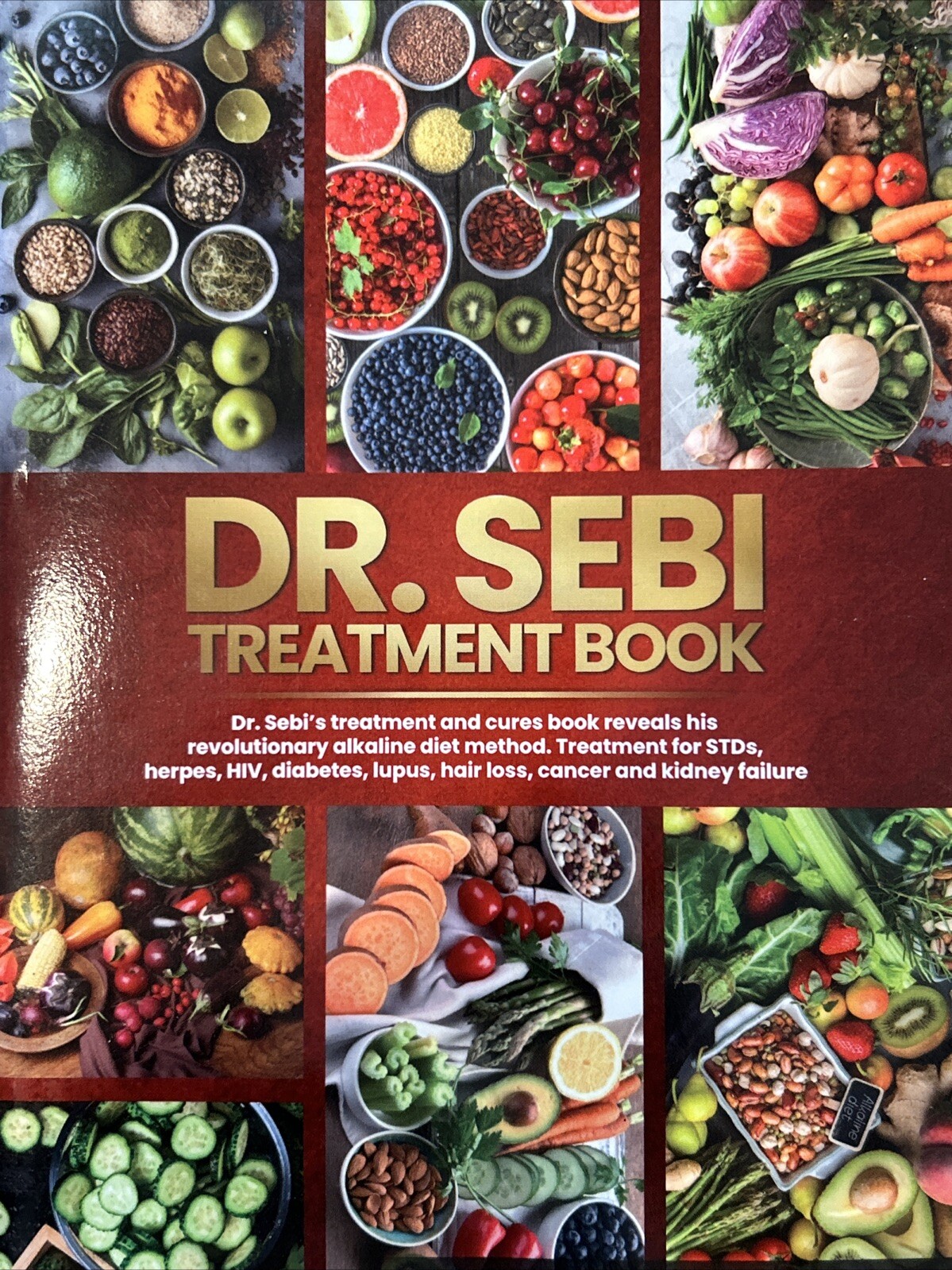 Dr. Sebi Treatment Book: Treatment & Cures With Alkaline Diet Method Paperback
