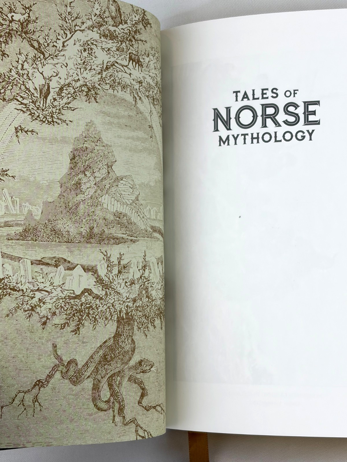 TALES OF NORSE MYTHOLOGY by Helen Guerber Brand New Sealed Leather Bound Gift