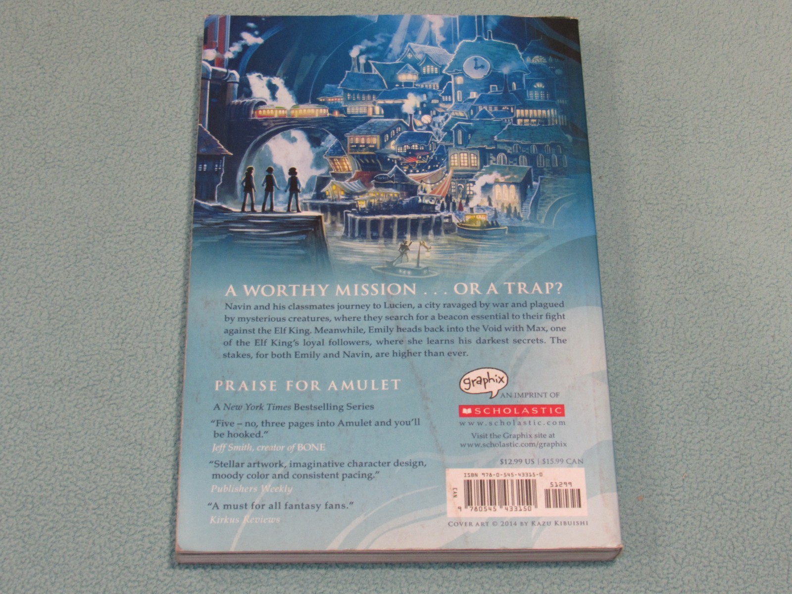 AMULET #1-8 by Kazu Kibuishi (Box Set, 2018) ~1,2,3,4,5,6,7,8~ Trade Paperback