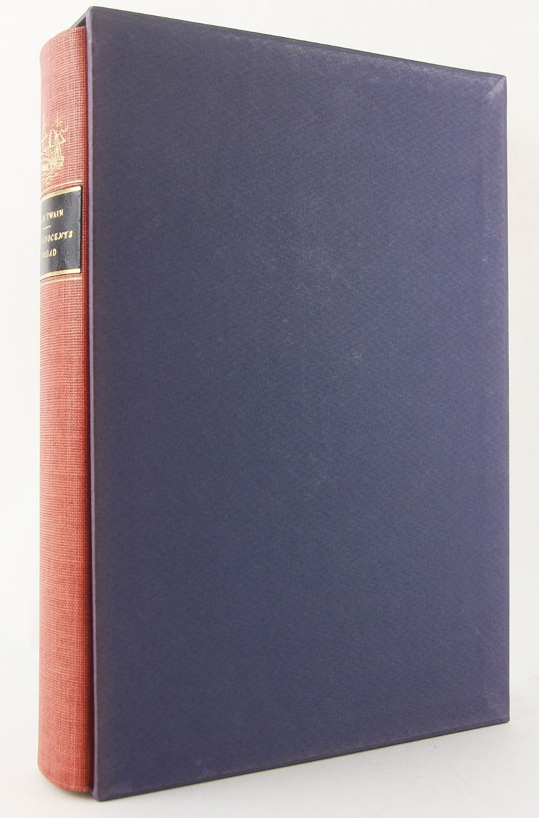 The Innocents Abroad Mark Twain 1962 Ltd Ed Club SIGNED Fritz Kredel Slipcase