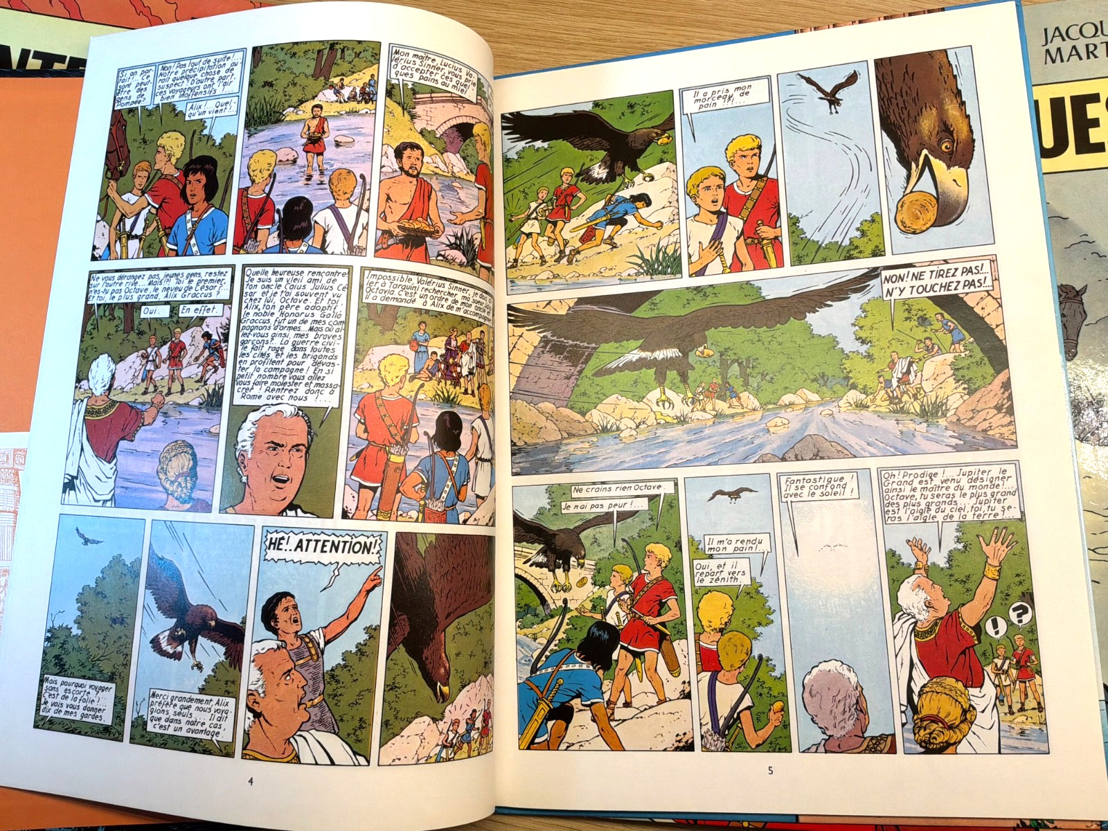Les Aventures d’Alix bande dessinée 9-Volume Lot French Hardcover Vintage