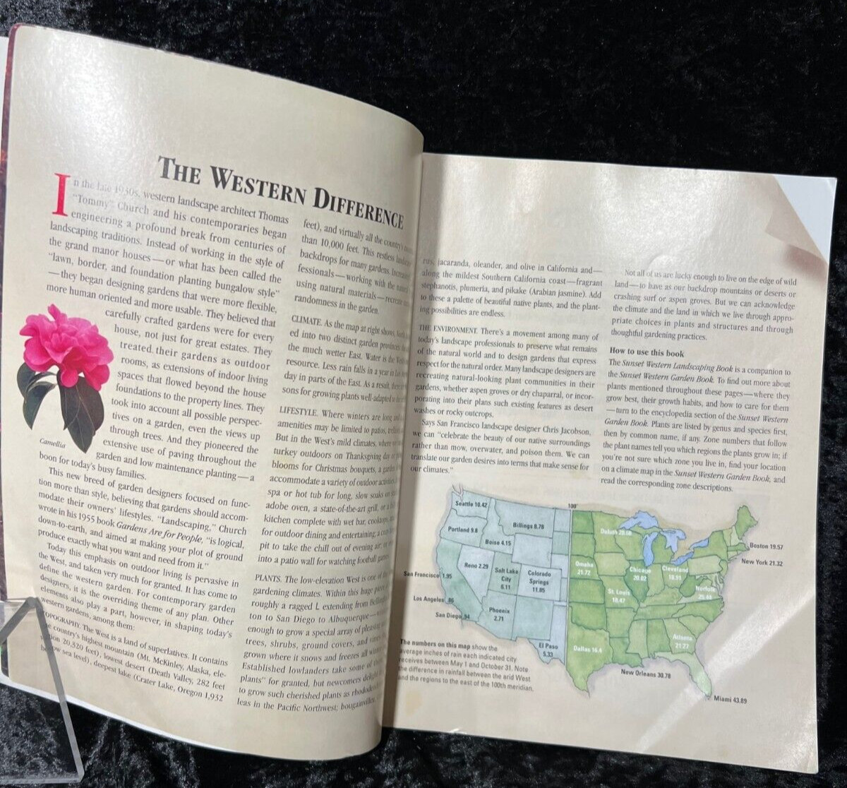 Sunset Western Landscaping 1997 First Edition Soft Cover 8.25″ x 10.75″ Book