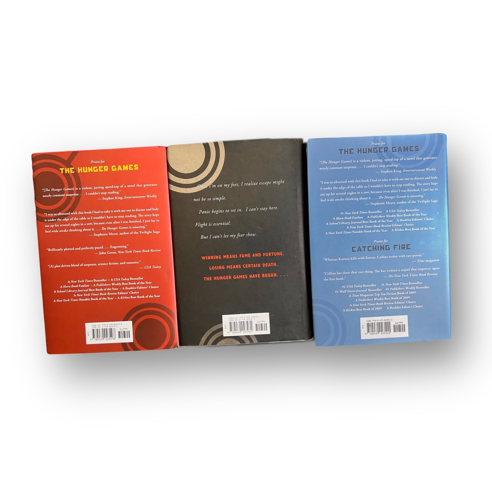 Hunger Games Trilogy Hardcover 1st Edition Set Suzanne Collins Catching Fire Jay