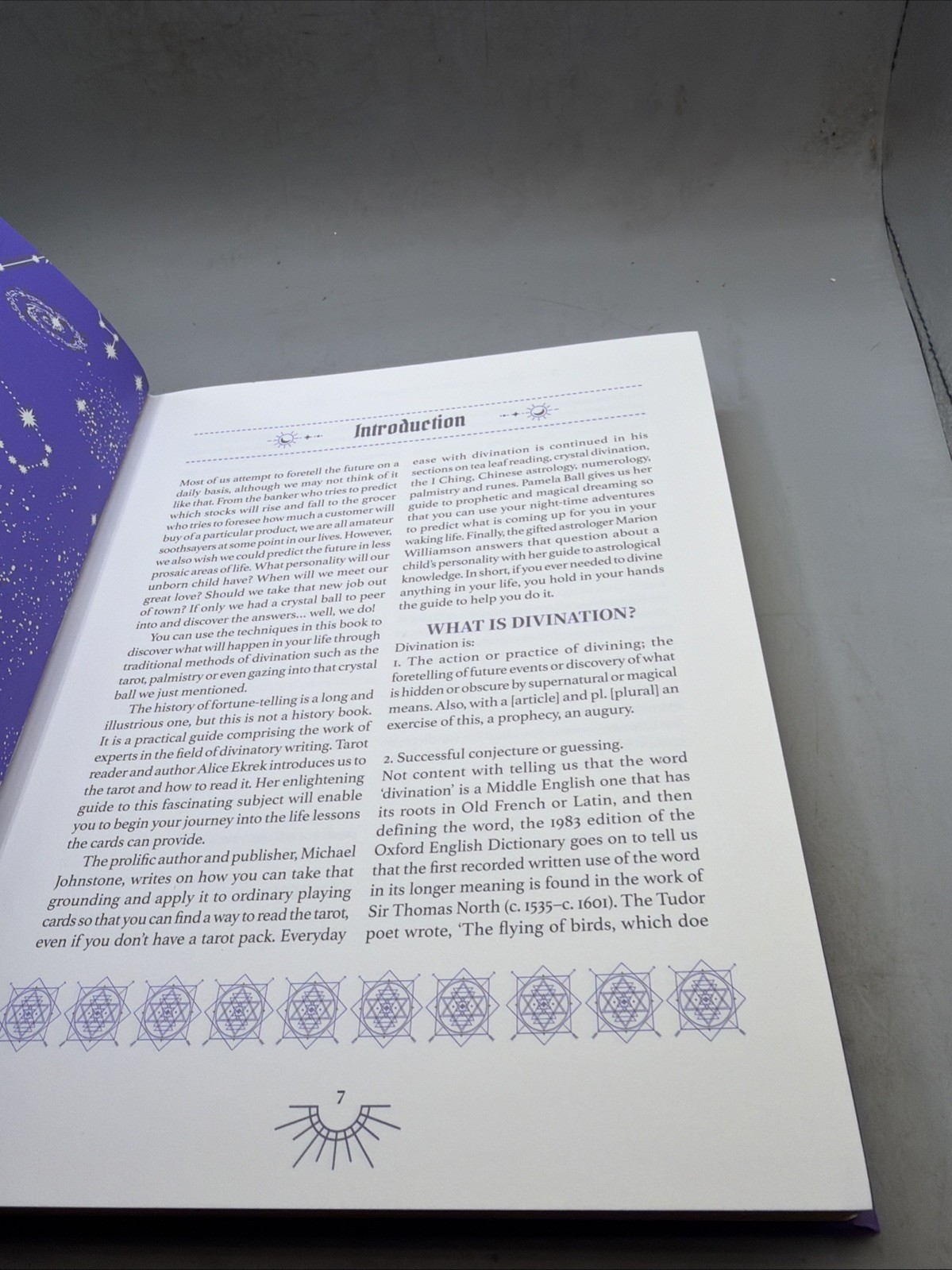 THE BOOK OF DIVINATION – MICHAEL JOHNSTONE (2022 hardcover)