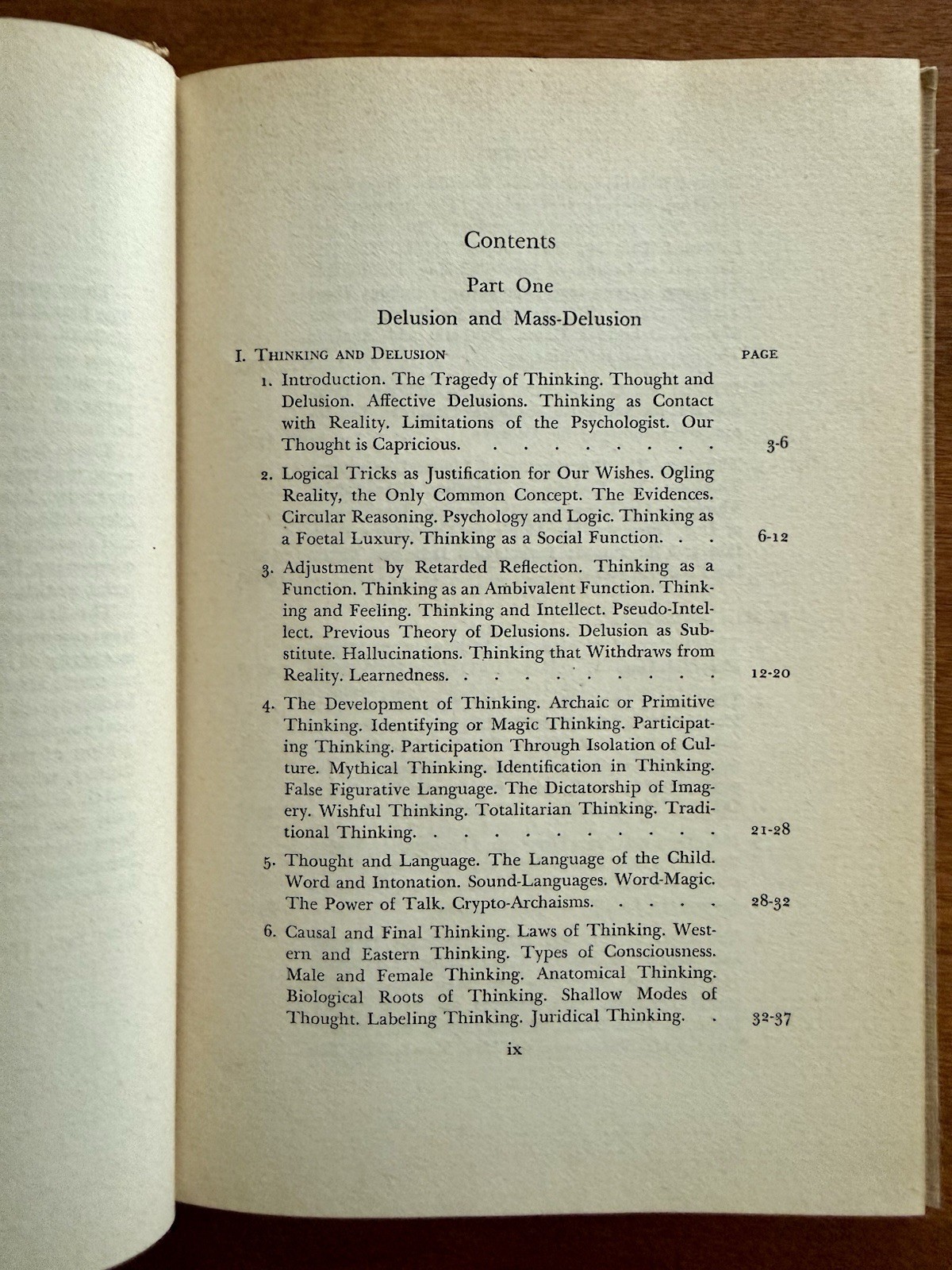 Delusion and Mass Delusion Meerloo 1949 True First Edition Rare