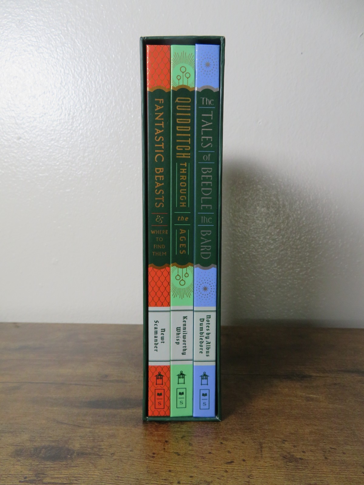 Hogwarts Library by J. K. Rowling (Hardcover, 2017) Harry Potter 3-Book Box Set