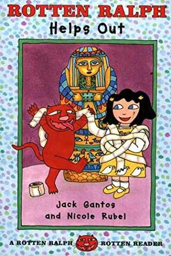 Rotten Ralph Helps Out: A Rotten Ralph – Paperback, by Gantos Jack – Very Good