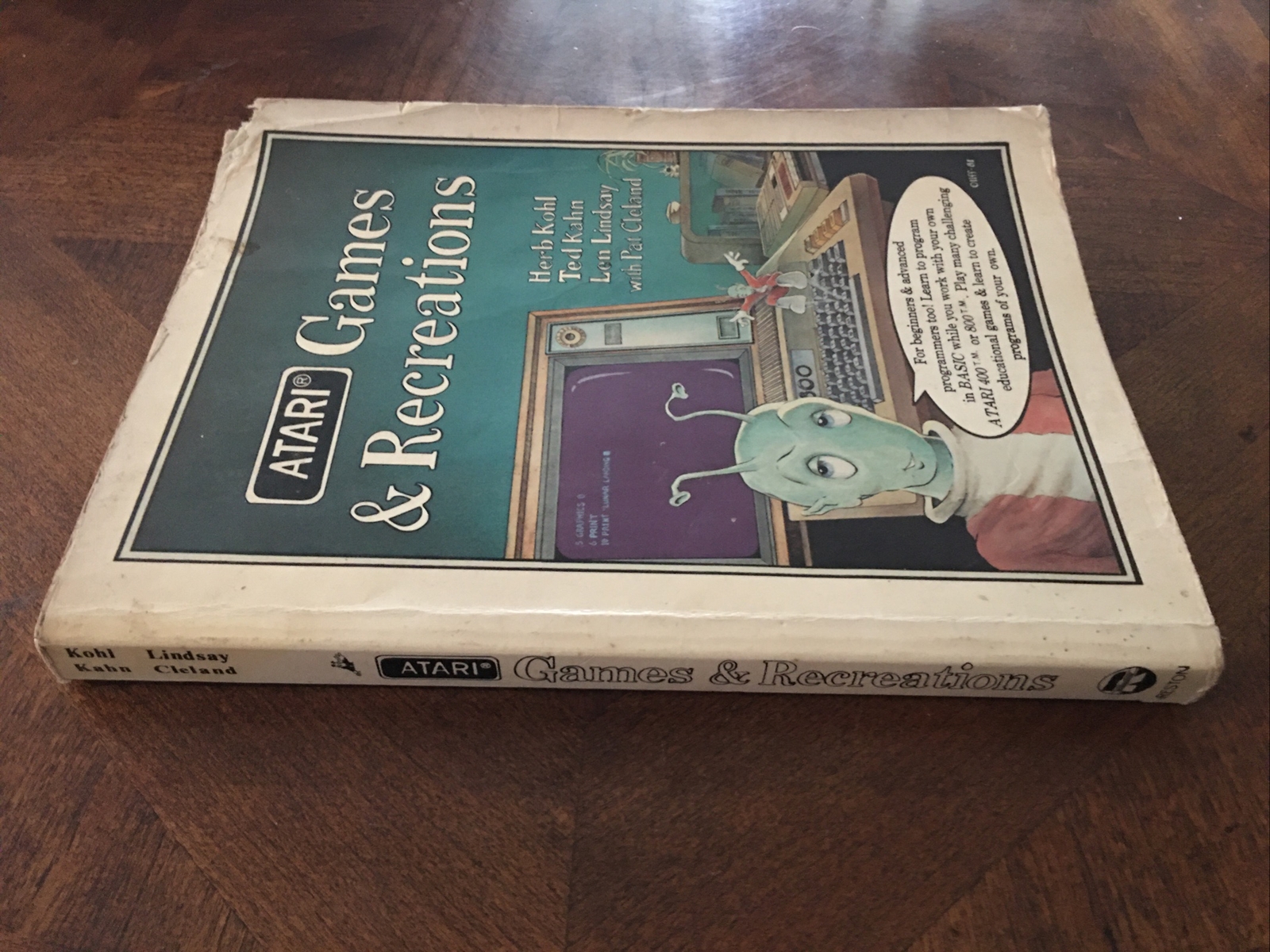 Atari Games & Recreation (Lindsay, Kahn, Kohl,Cleland, 1982) Vintage Atari Book!