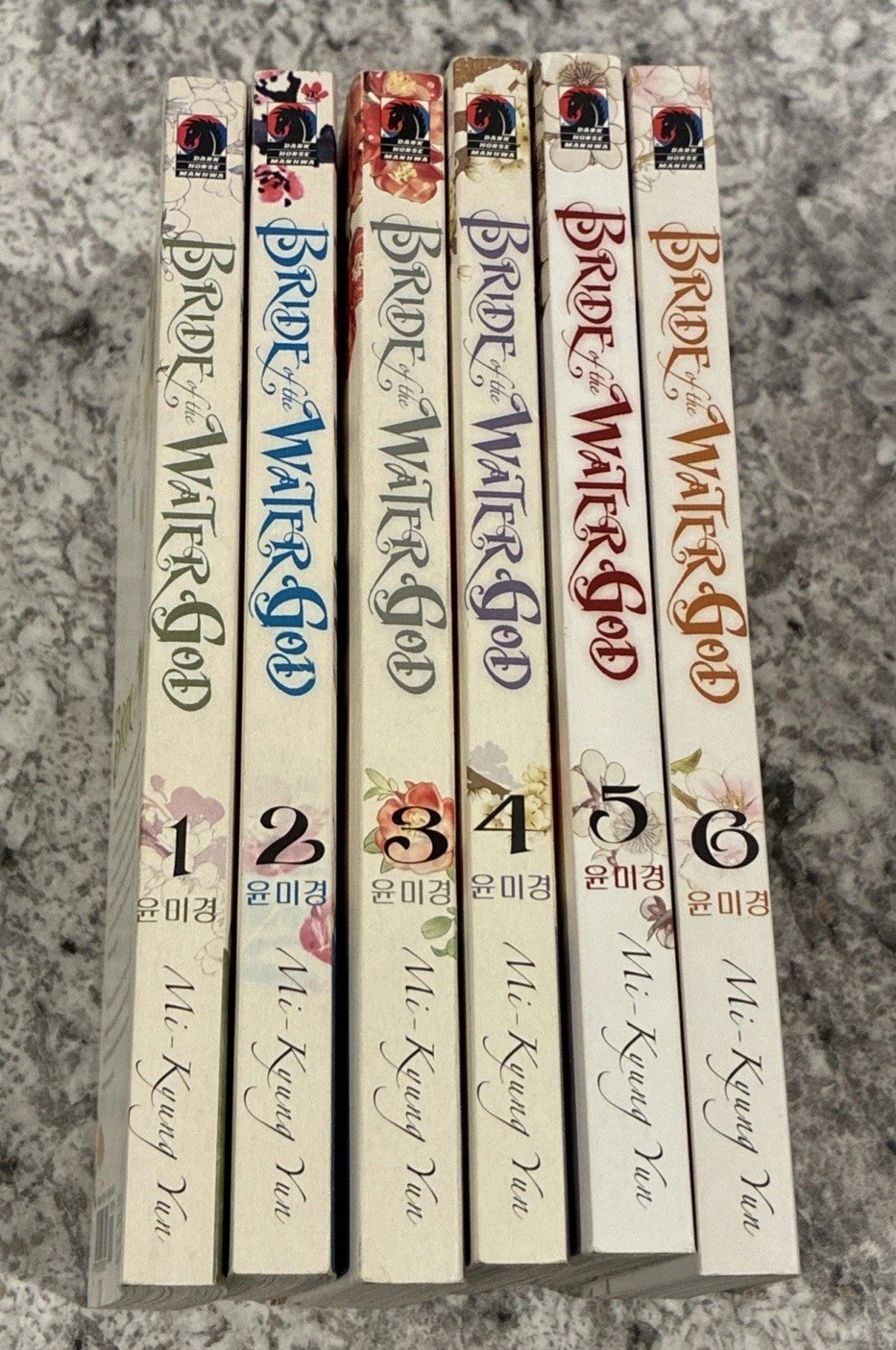Bride Of The Water God Manga 1-6. By Mi-kyung Yun Dark Horse Comics 6 books