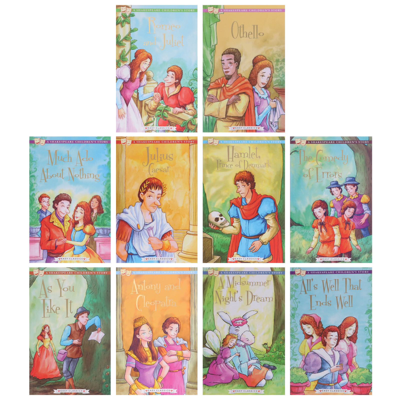 Shakespeare Children’s Stories 20 Books Collection – Ages 7-9 – Paperback
