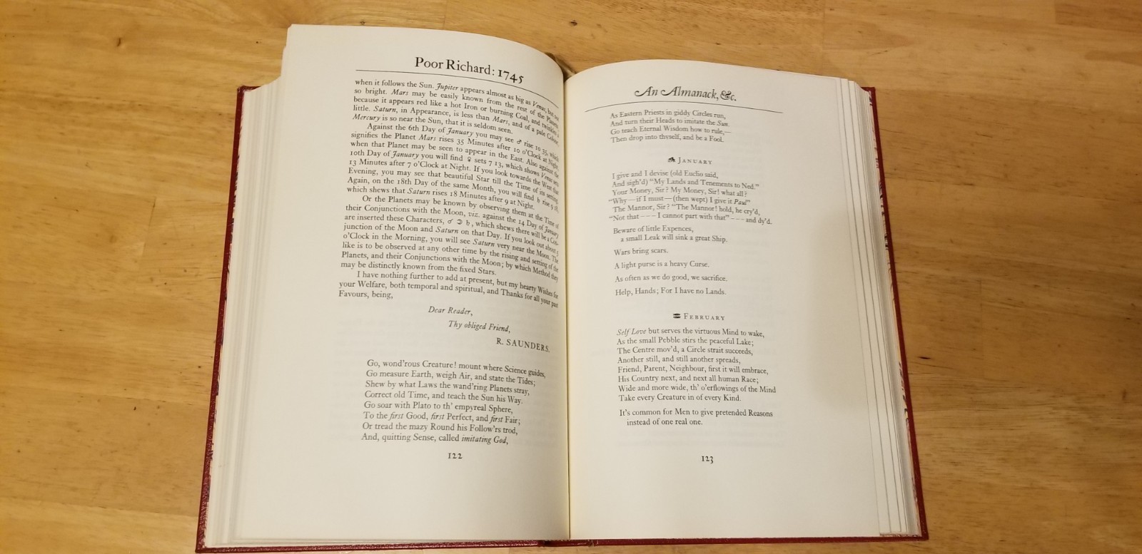 Benjamin Franklin: Poor Richard’s Almanacks The Easton Press 1965 Rockwell